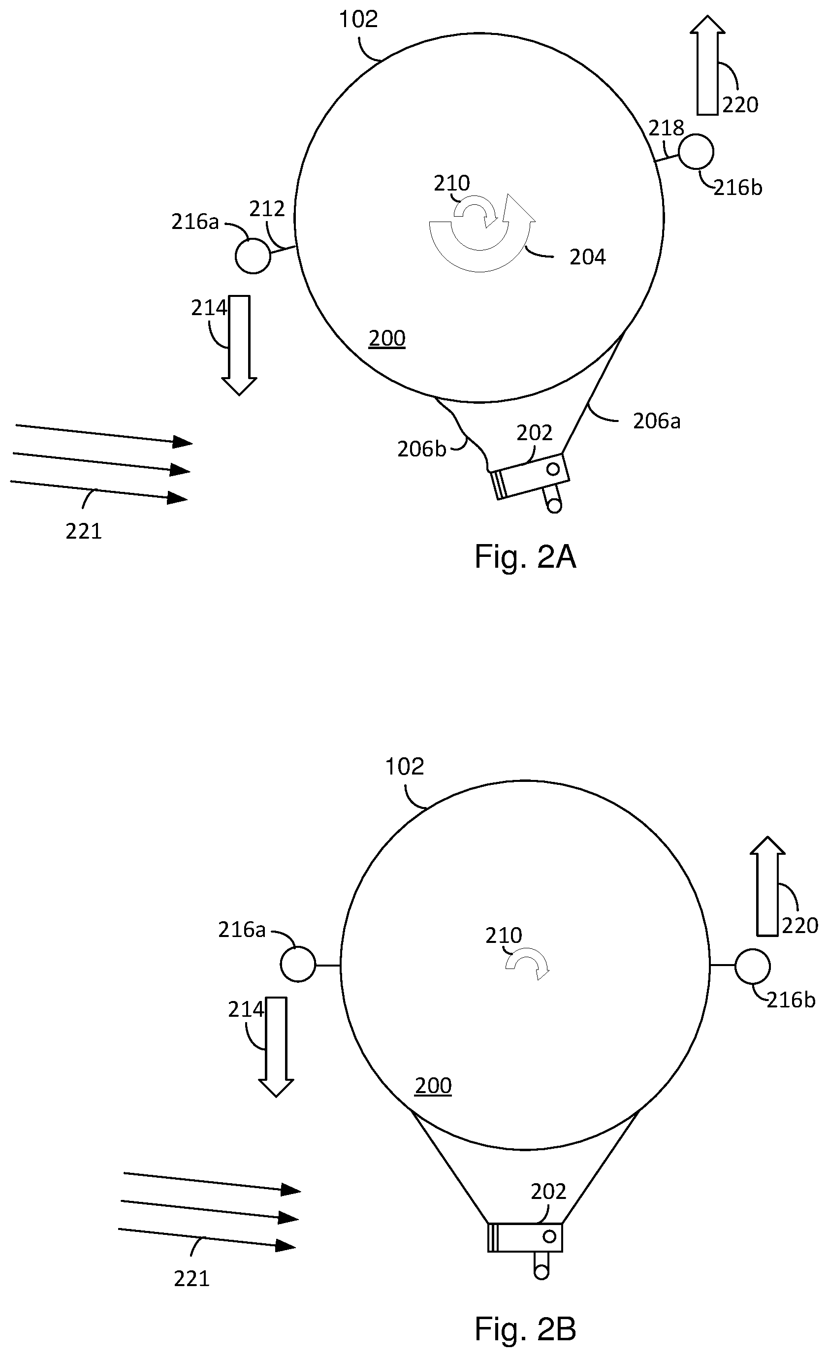 Patent US12448107 Figure 2 – Control system of an unfinned lighter than air platform and method for same
