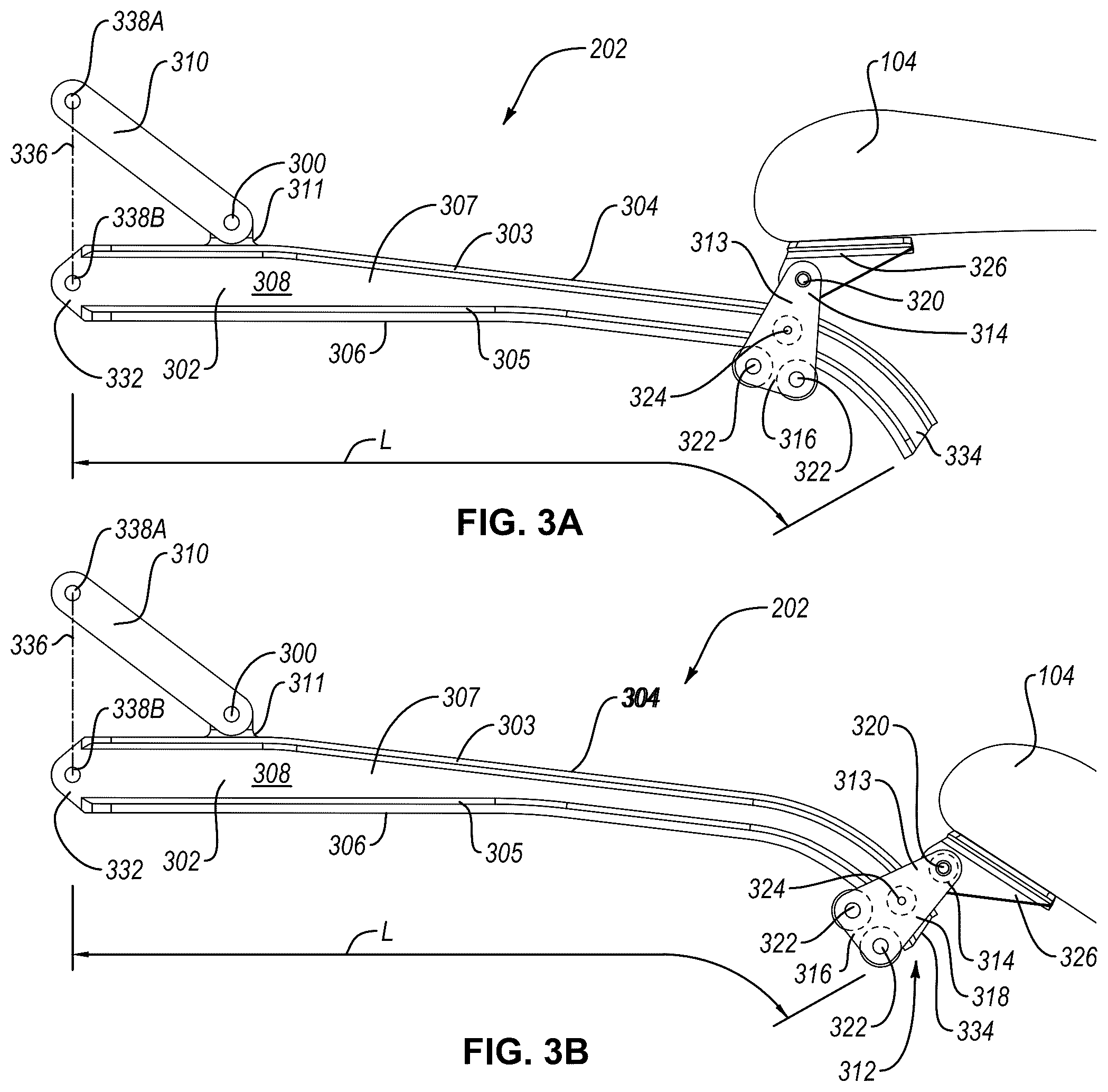 Patent US12448109 Figure 3 – Auxiliary flap assembly for aircraft