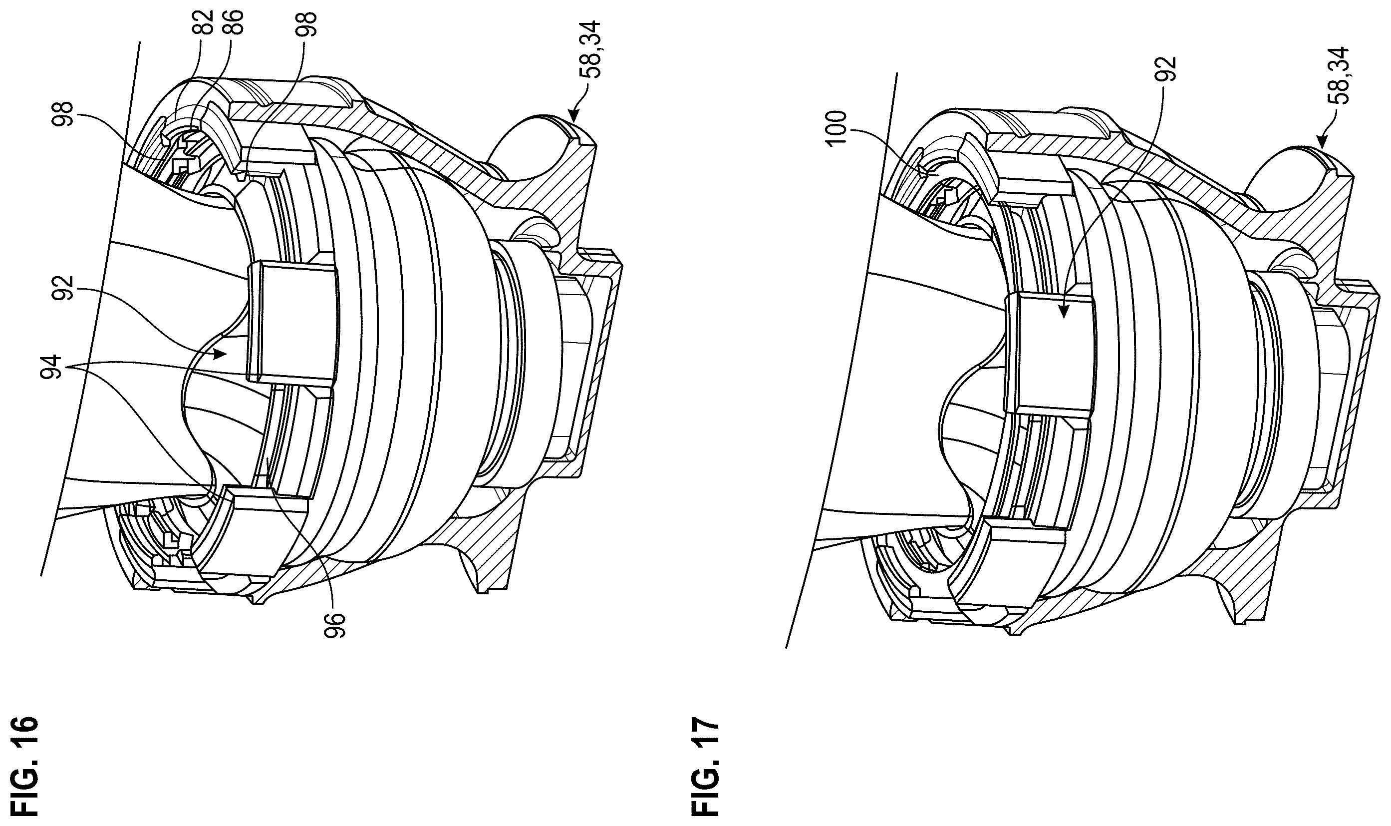 Patent US12448110 Figure 14 – Assembly comprising a vane and a vane pitch setting system
