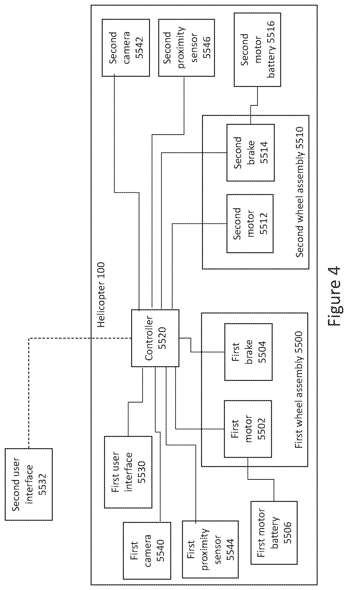 Patent US12448117 Figure 4 – Helicopter ground movement system and method