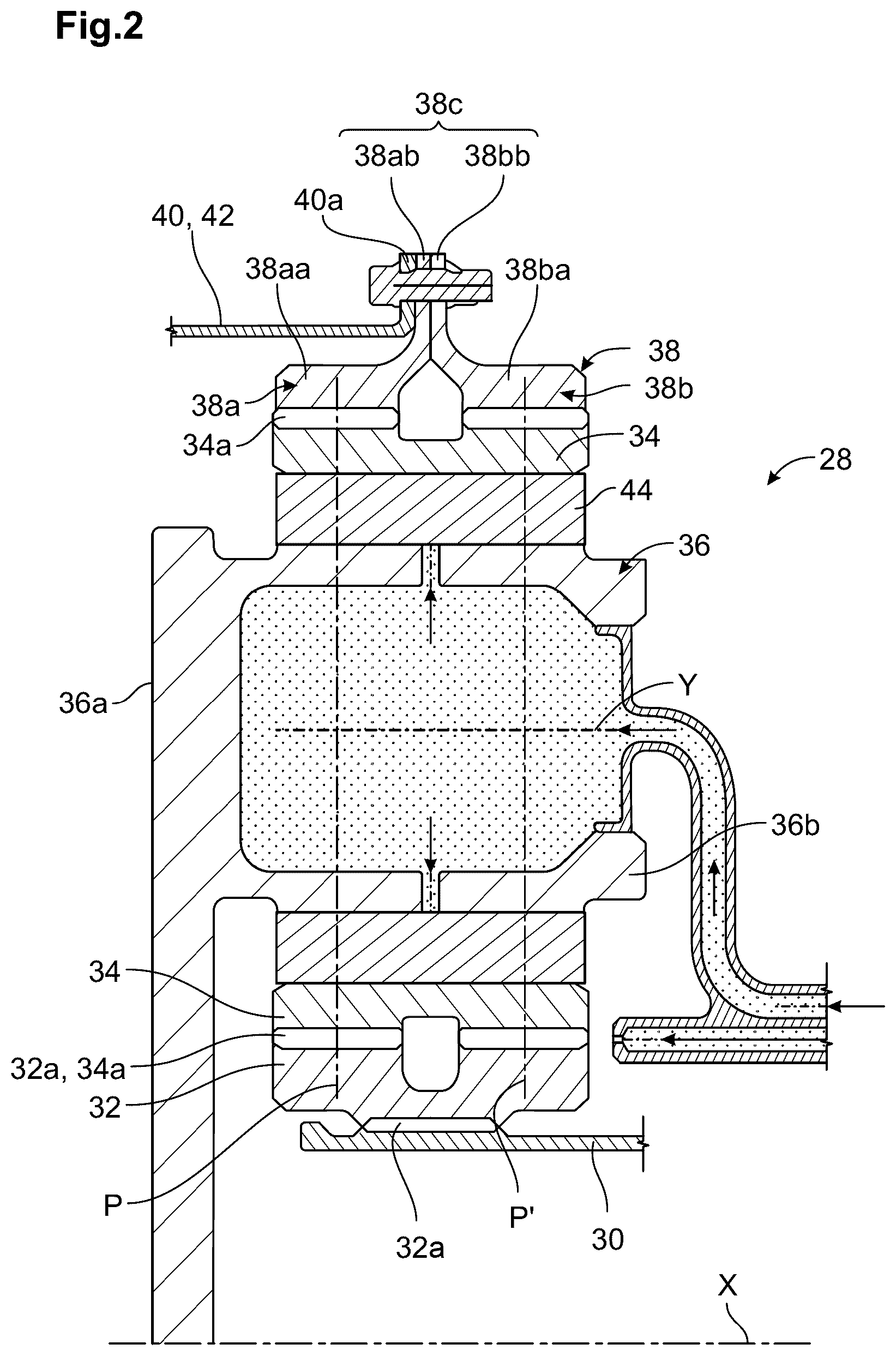Patent US12448118 Figure 2 – Device for driving at least one wheel of an aircraft landing gear