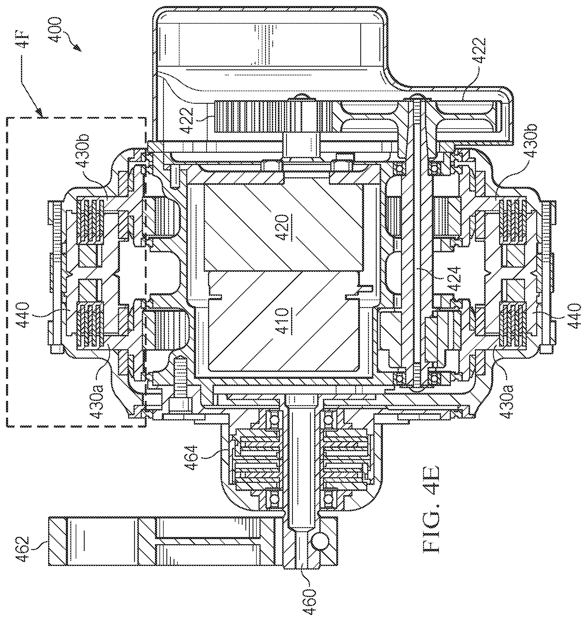 Patent US12448119 Figure 8 – Single boost hydraulic control system with magnetorheological actuator