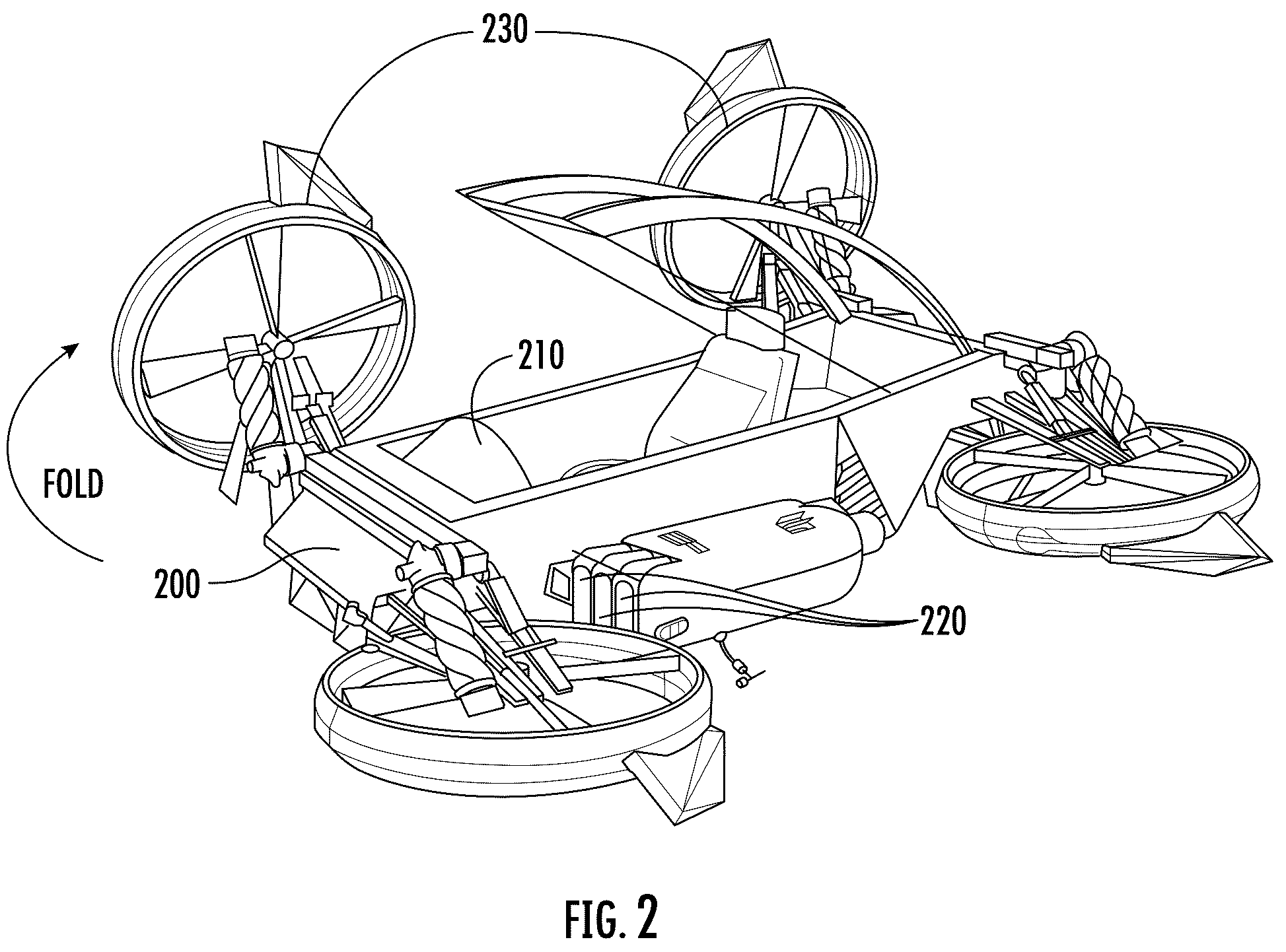 Patent US12448122 Figure 2 – System and method for autonomous light aircraft operation