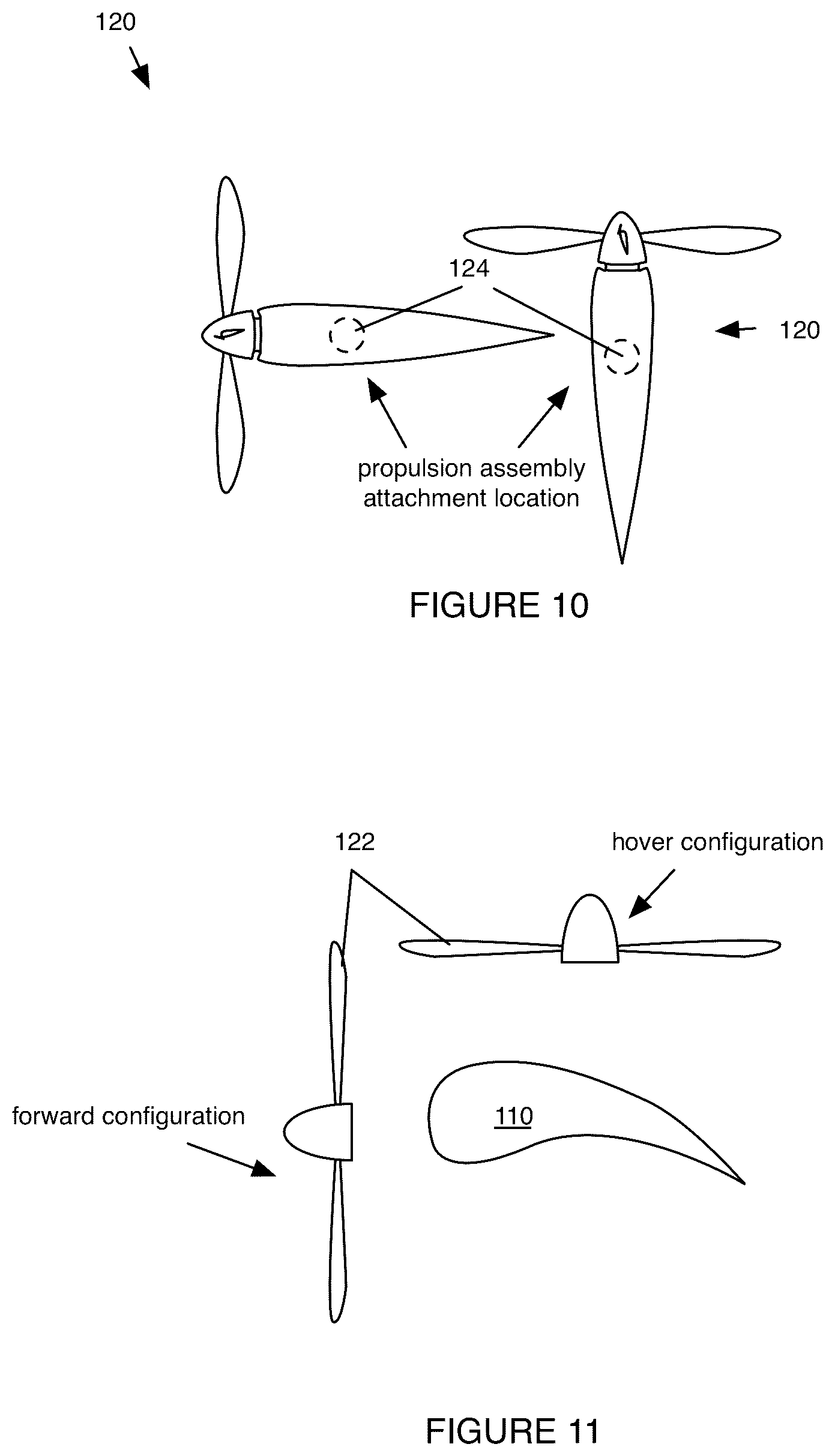 Patent US12448123 Figure 5 – Electric tiltrotor aircraft