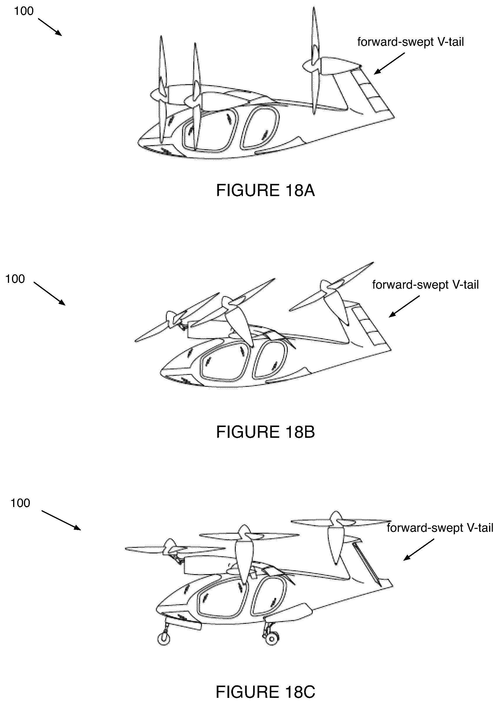 Patent US12448123 Figure 11 – Electric tiltrotor aircraft
