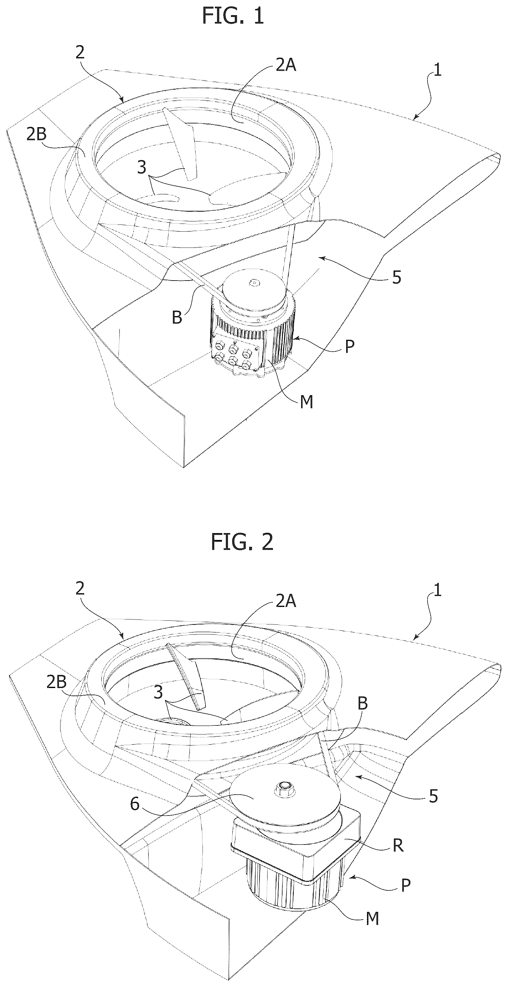 Patent US12448125 Figure 1 – Aircraft, in particular a personal air mobility aircraft or drone, an annular propeller unit, and a boat comprising this unit