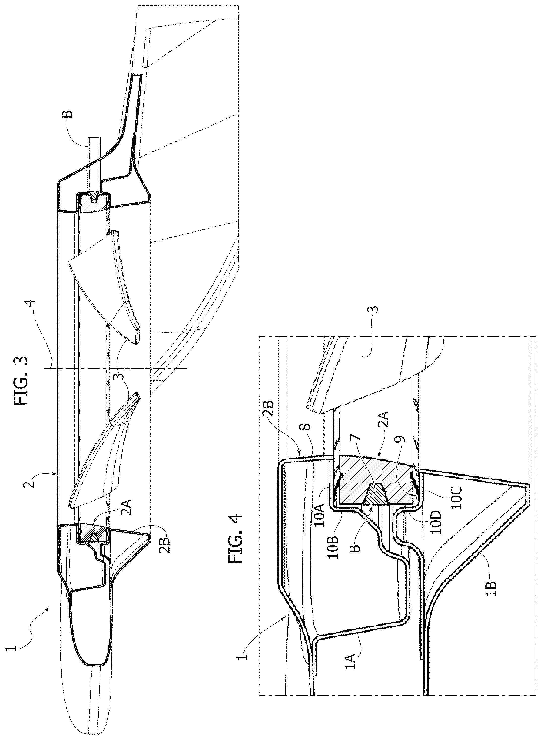 Patent US12448125 Figure 2 – Aircraft, in particular a personal air mobility aircraft or drone, an annular propeller unit, and a boat comprising this unit