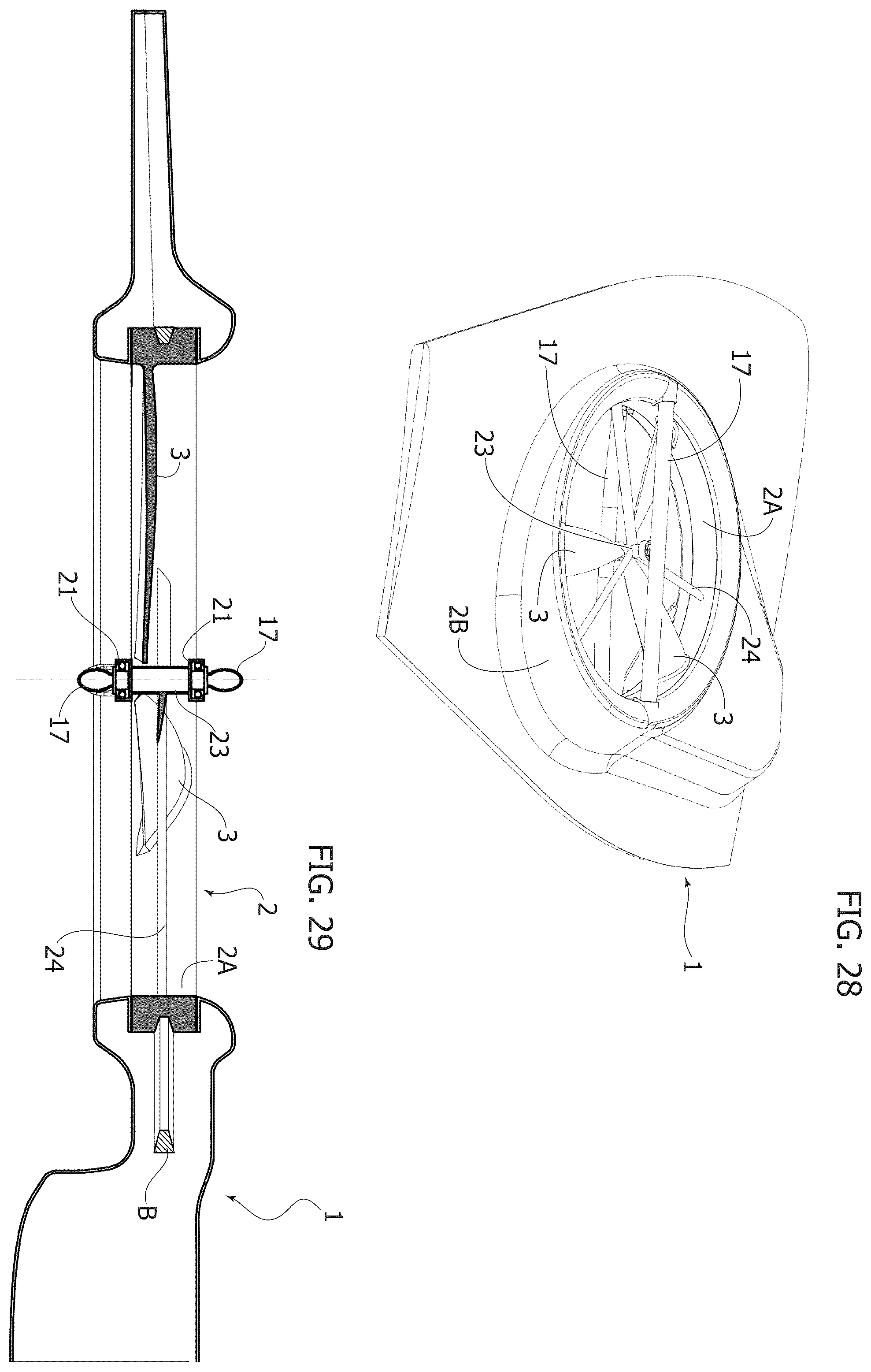 Patent US12448125 Figure 18 – Aircraft, in particular a personal air mobility aircraft or drone, an annular propeller unit, and a boat comprising this unit
