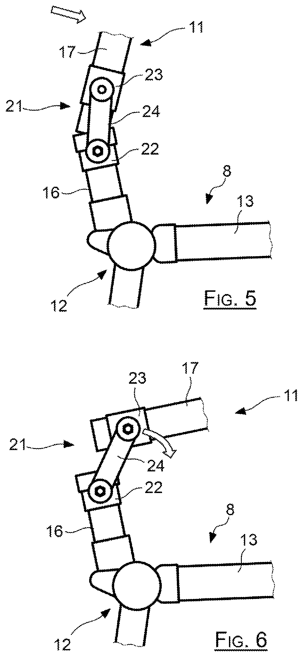 Patent US12448127 Figure 3 – Vehicle seat having a backrest equipped with shock absorbing means