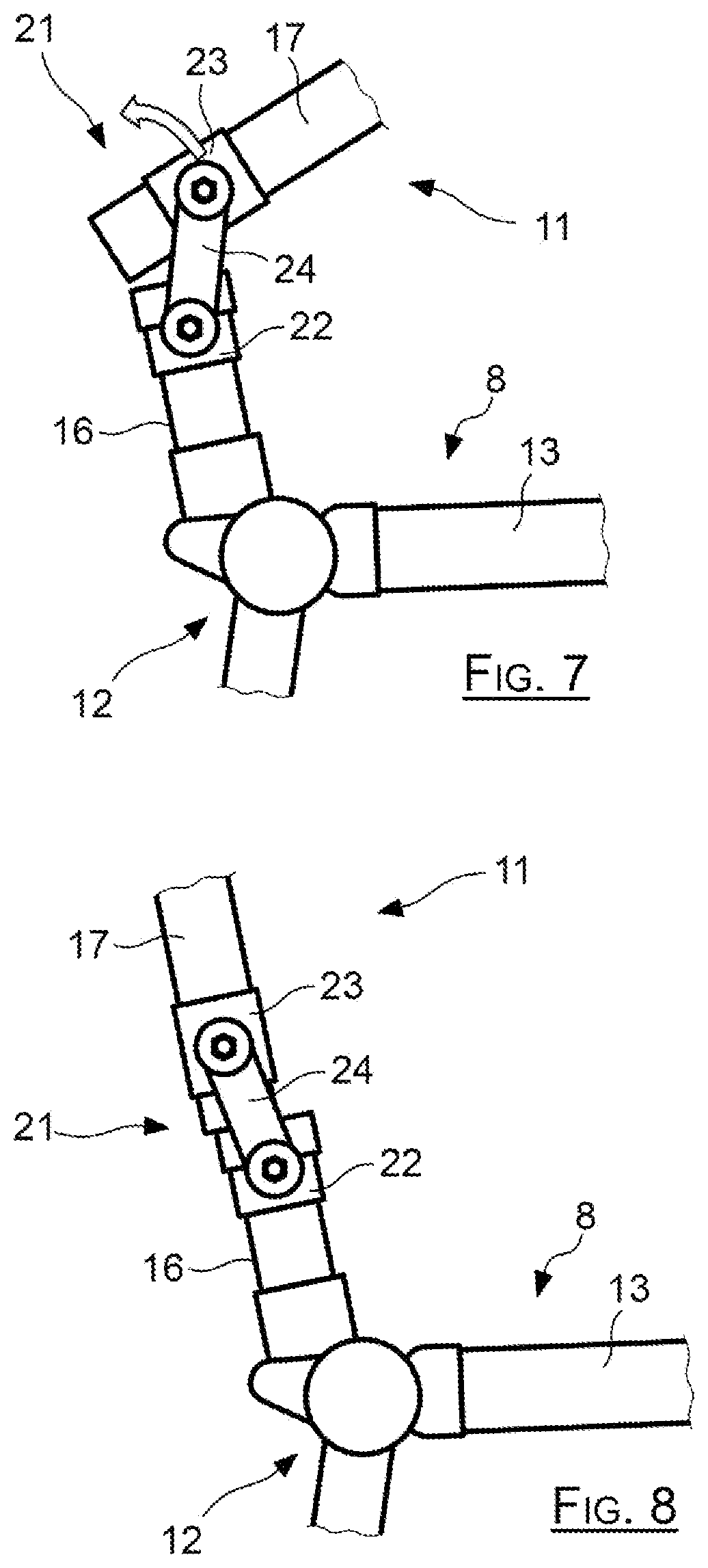 Patent US12448127 Figure 4 – Vehicle seat having a backrest equipped with shock absorbing means
