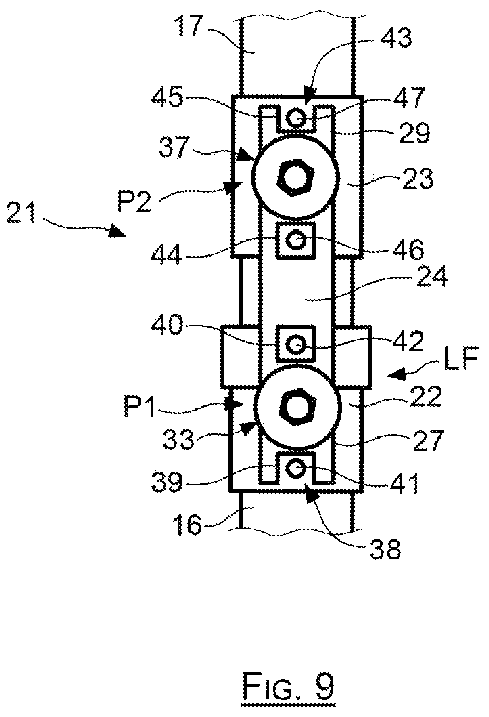 Patent US12448127 Figure 5 – Vehicle seat having a backrest equipped with shock absorbing means