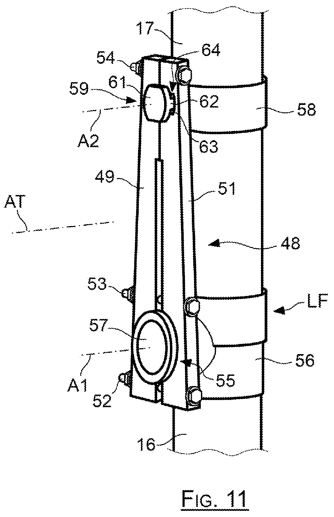 Patent US12448127 Figure 7 – Vehicle seat having a backrest equipped with shock absorbing means