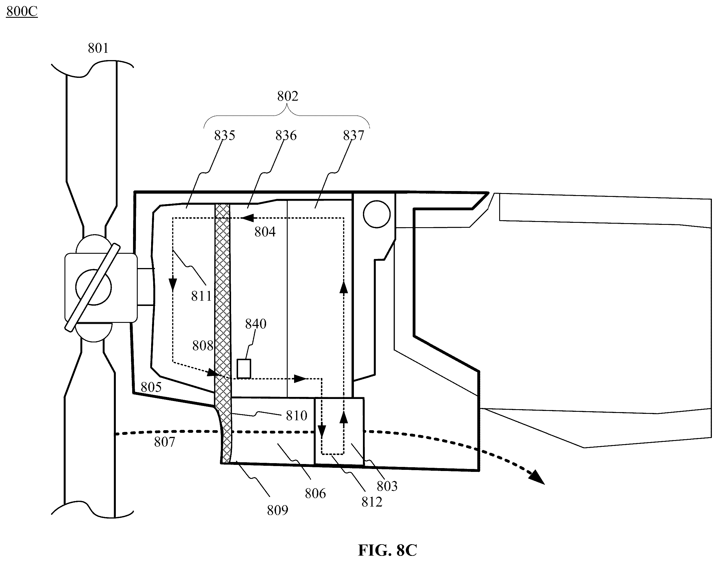 Patent US12448129 Figure 19 – Systems and methods for managing ice accretions during flight of aircraft