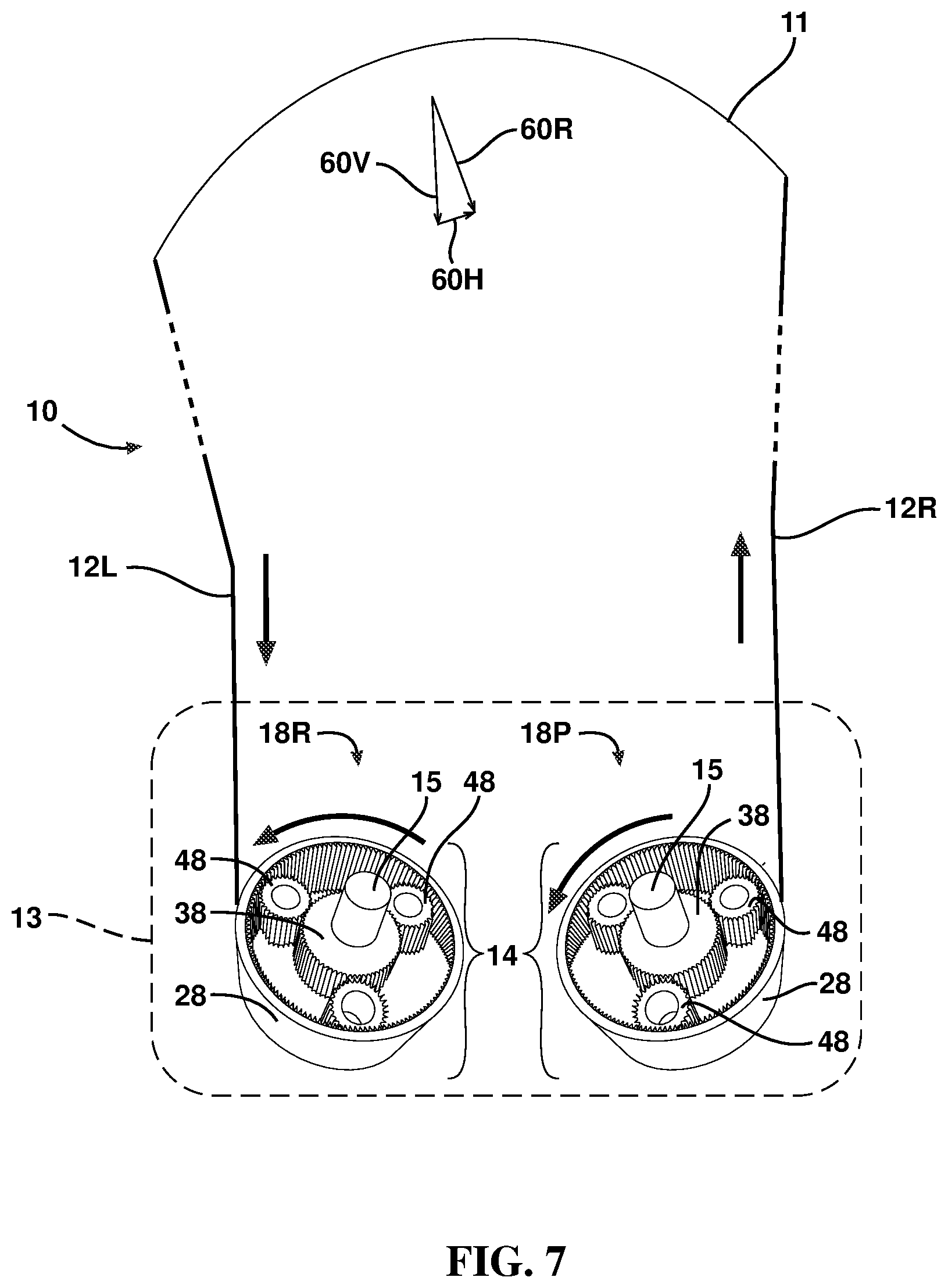Patent US12448130 Figure 7 – Steerable parachute for guiding a payload to a target