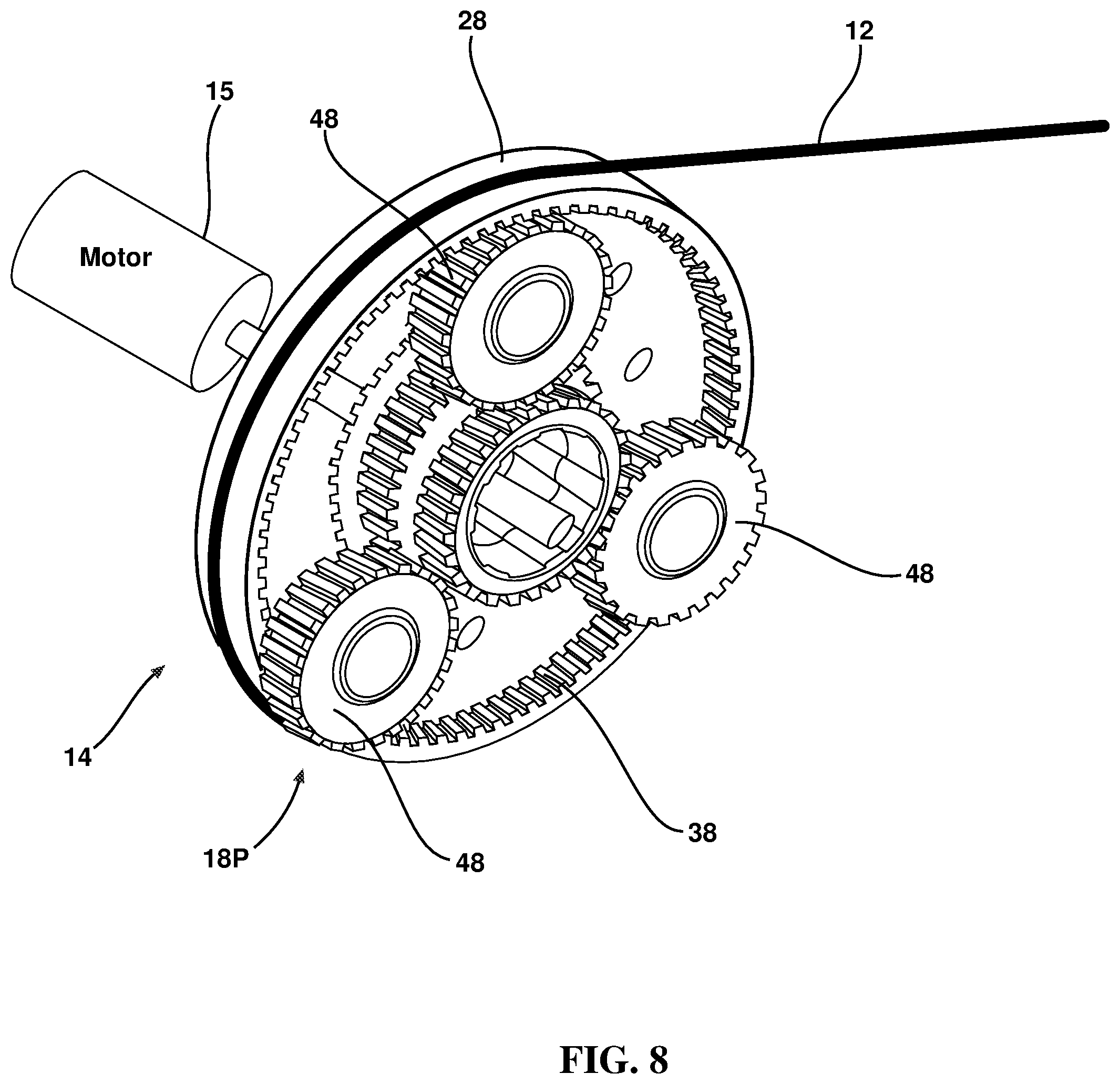 Patent US12448130 Figure 8 – Steerable parachute for guiding a payload to a target