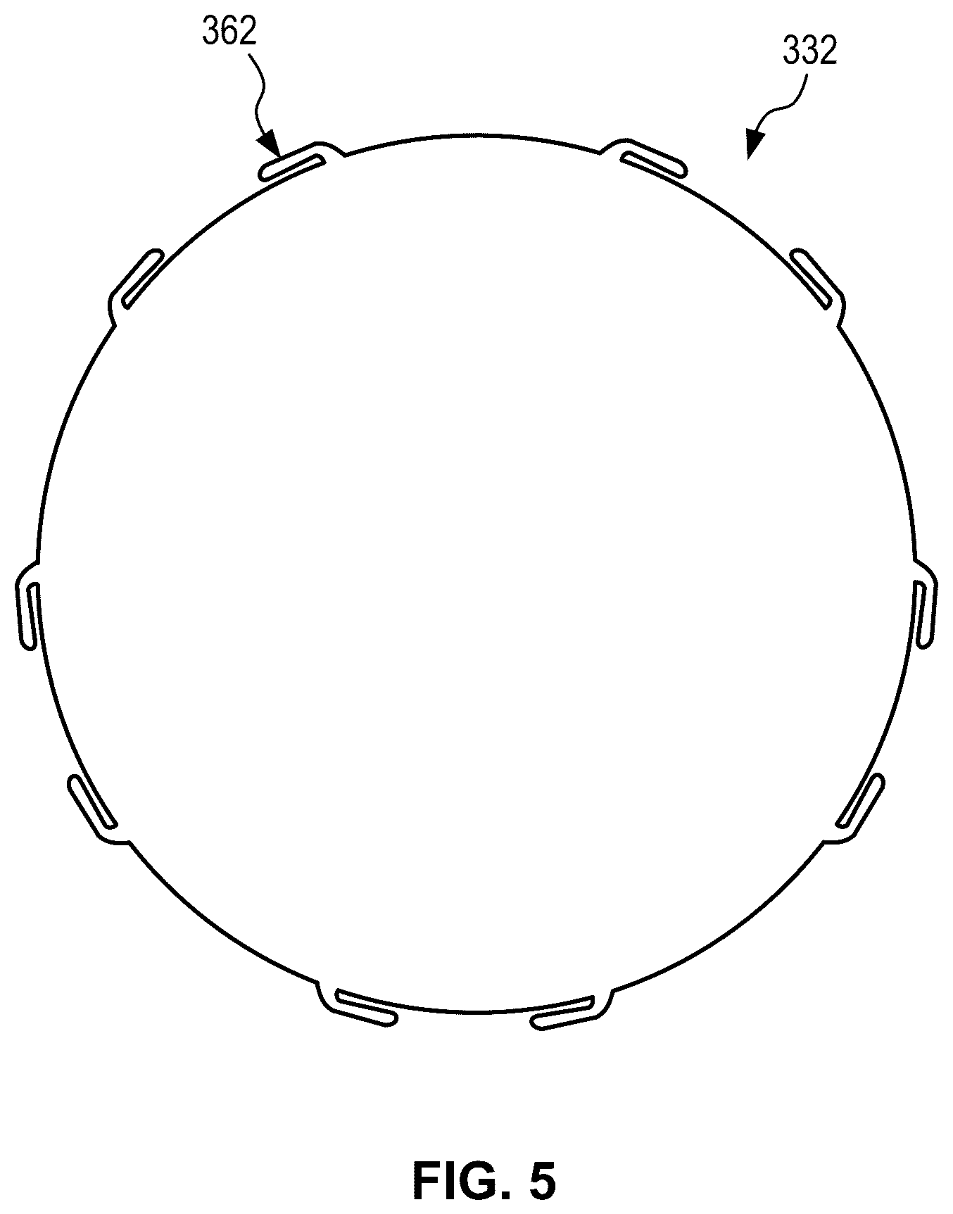 Patent US12448131 Figure 5 – Parachute slider reefing systems and methods