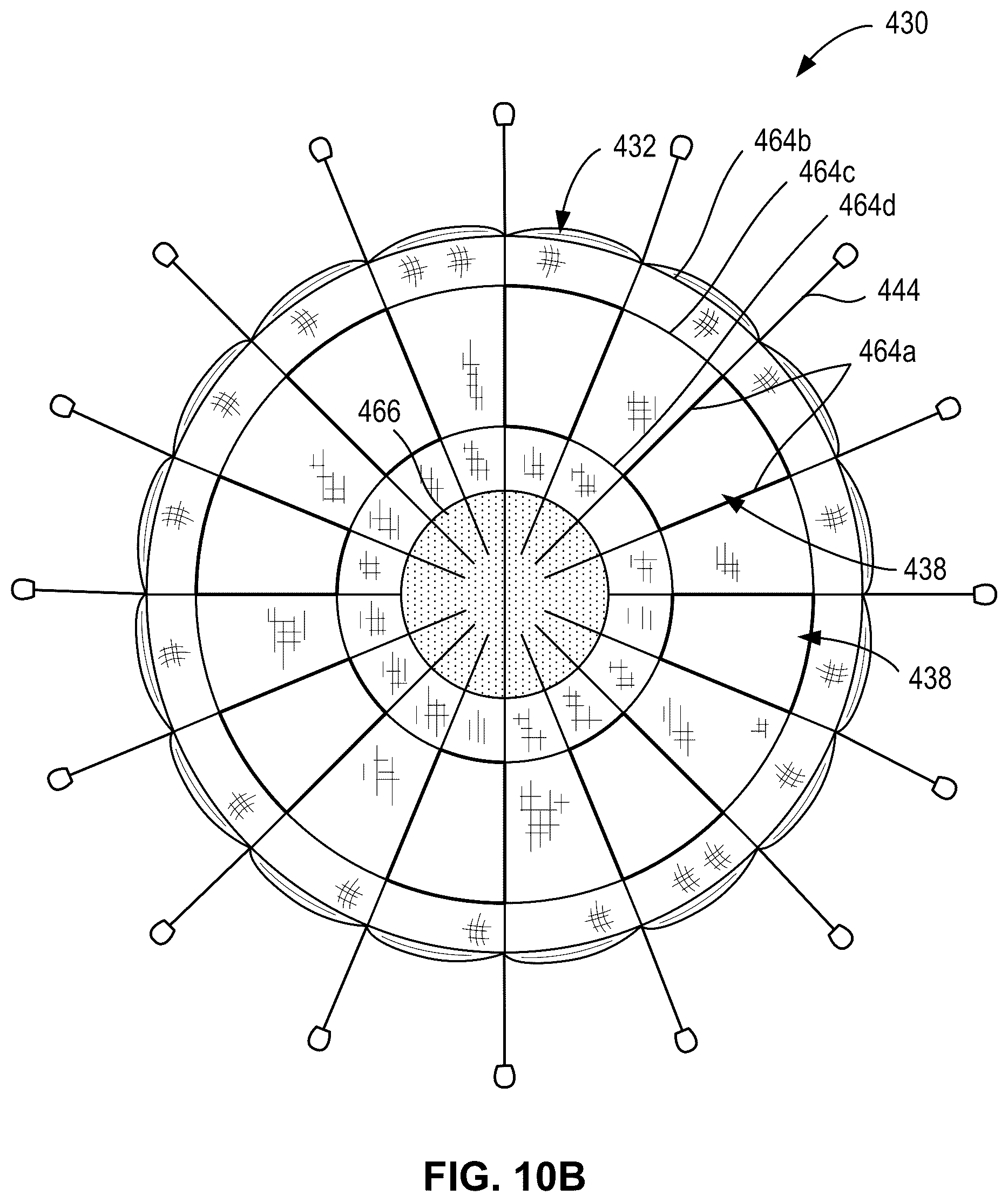 Patent US12448131 Figure 11 – Parachute slider reefing systems and methods