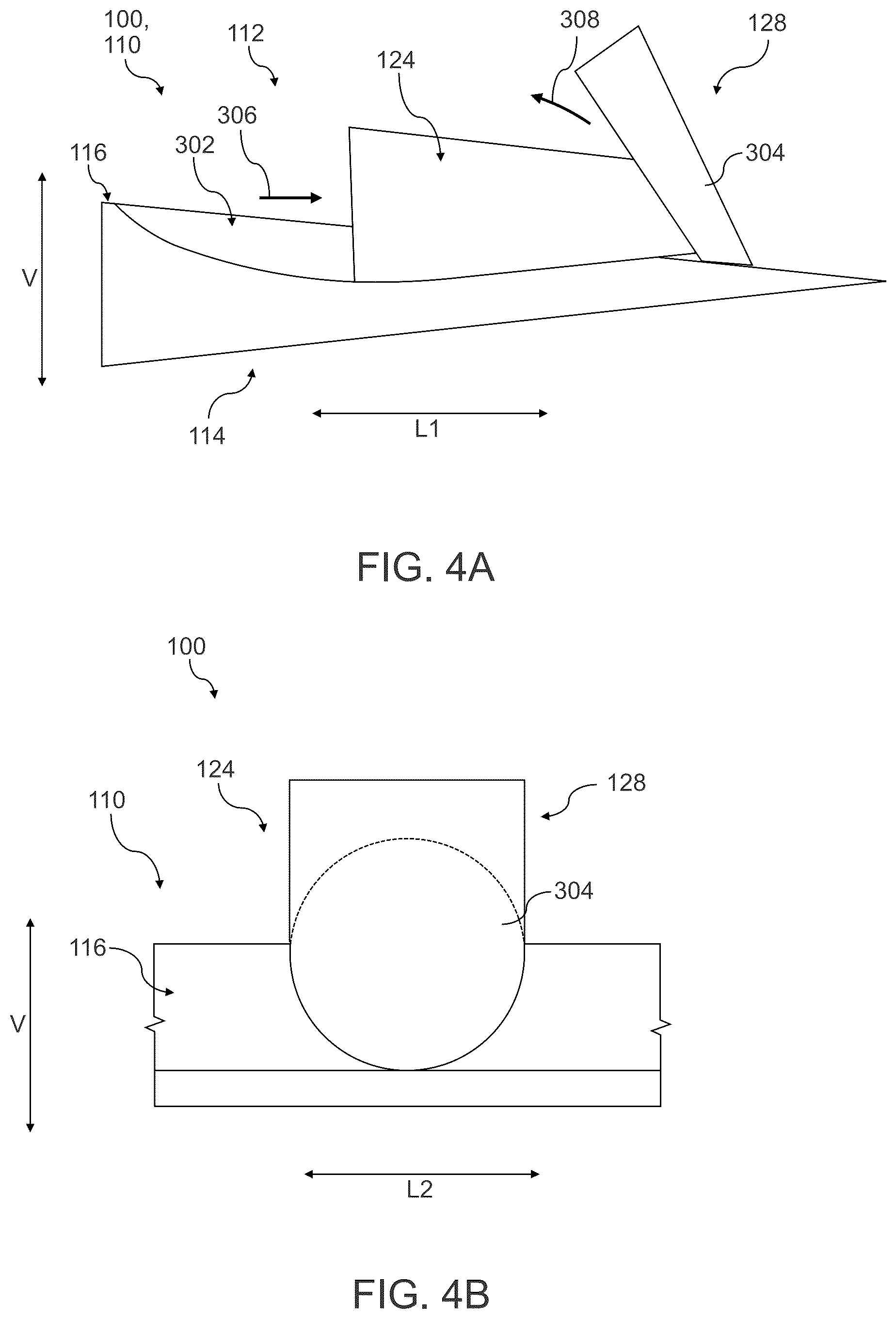Patent US12448134 Figure 4 – Blended wing aircraft