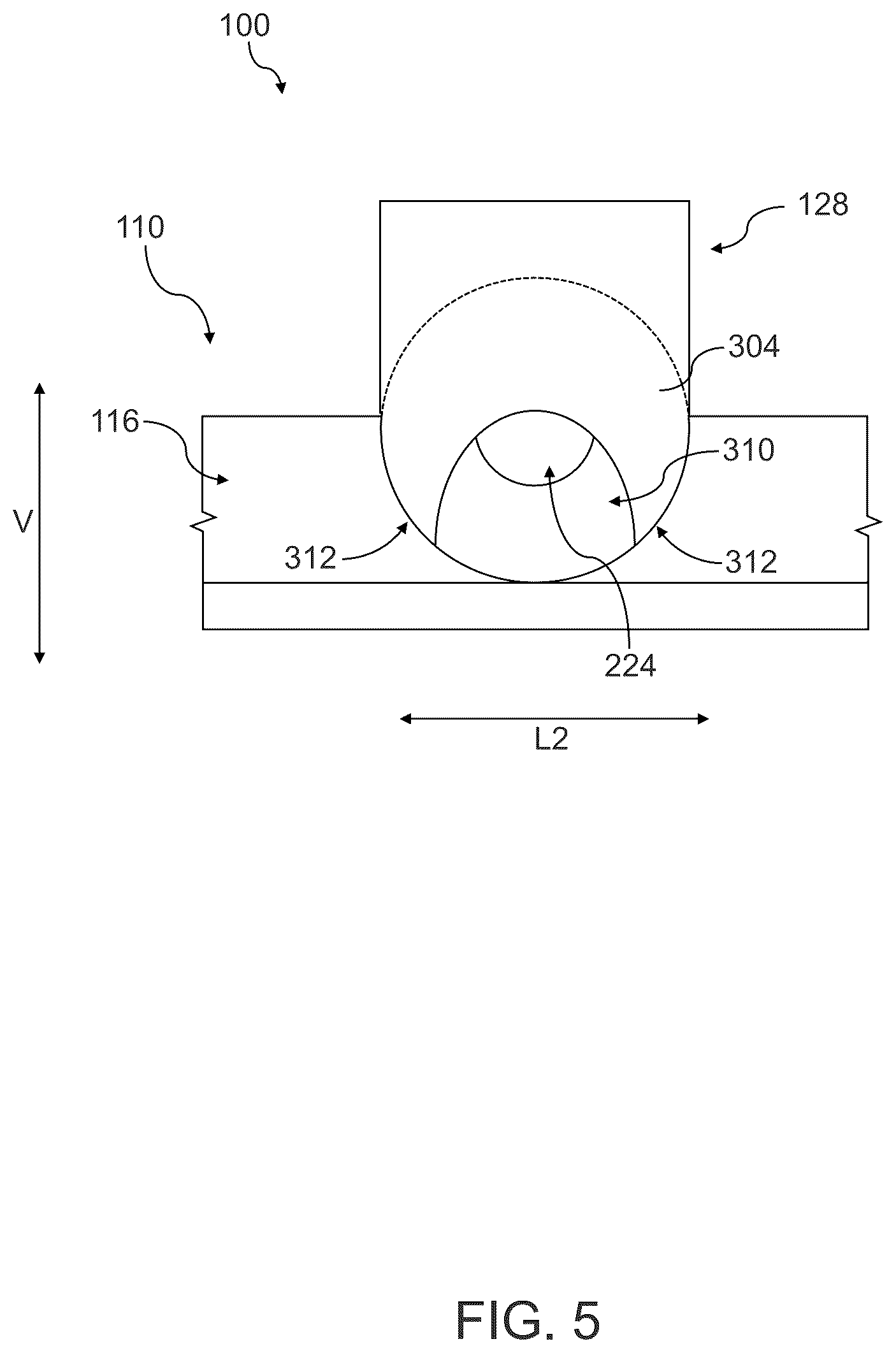 Patent US12448134 Figure 5 – Blended wing aircraft
