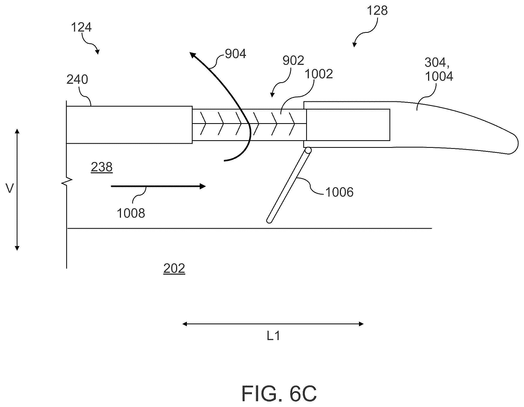 Patent US12448134 Figure 7 – Blended wing aircraft