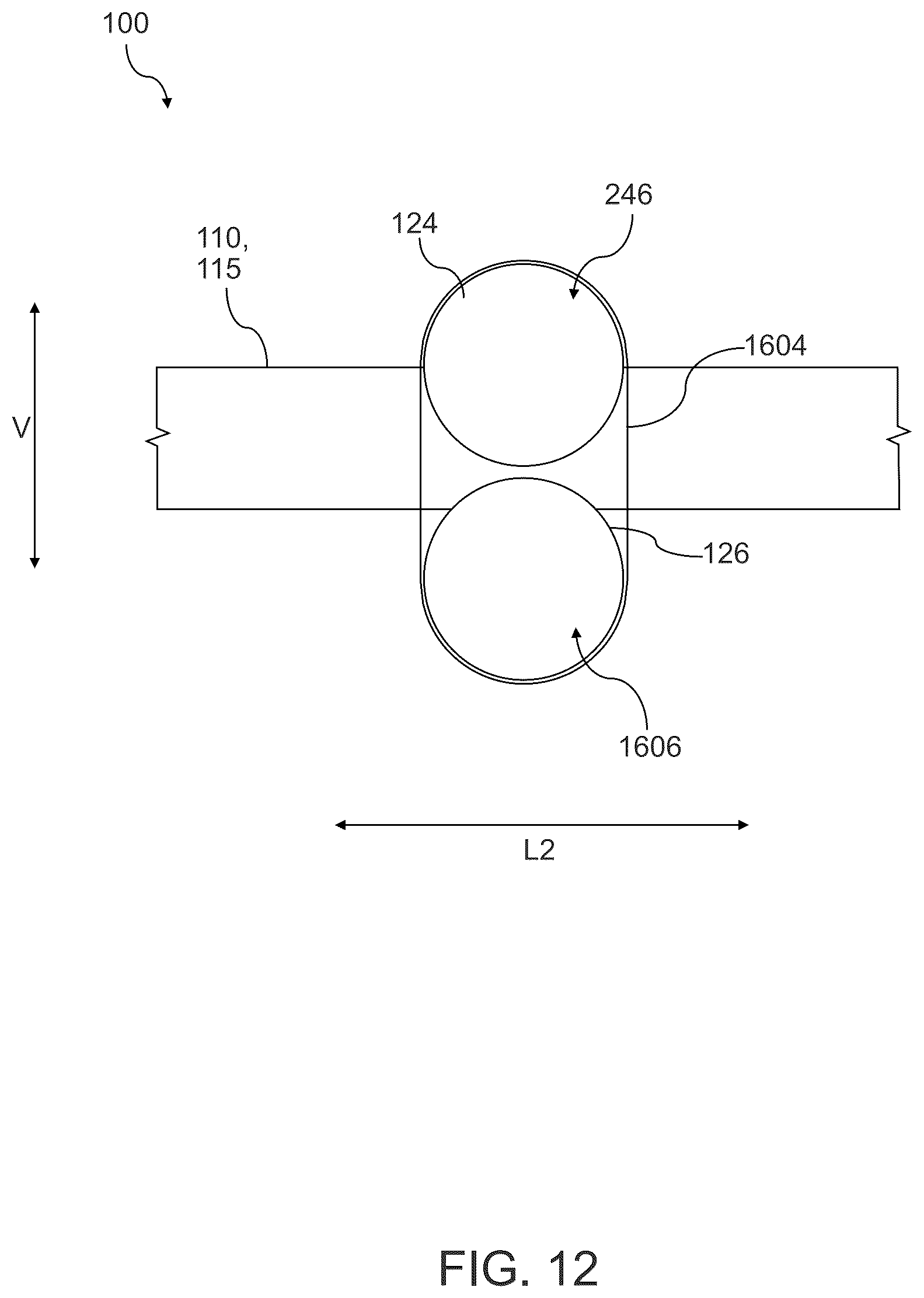 Patent US12448134 Figure 12 – Blended wing aircraft