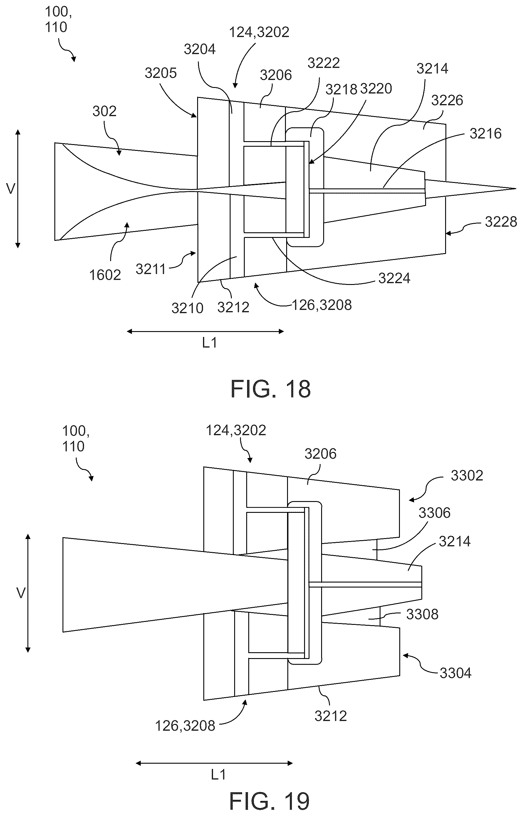 Patent US12448134 Figure 19 – Blended wing aircraft