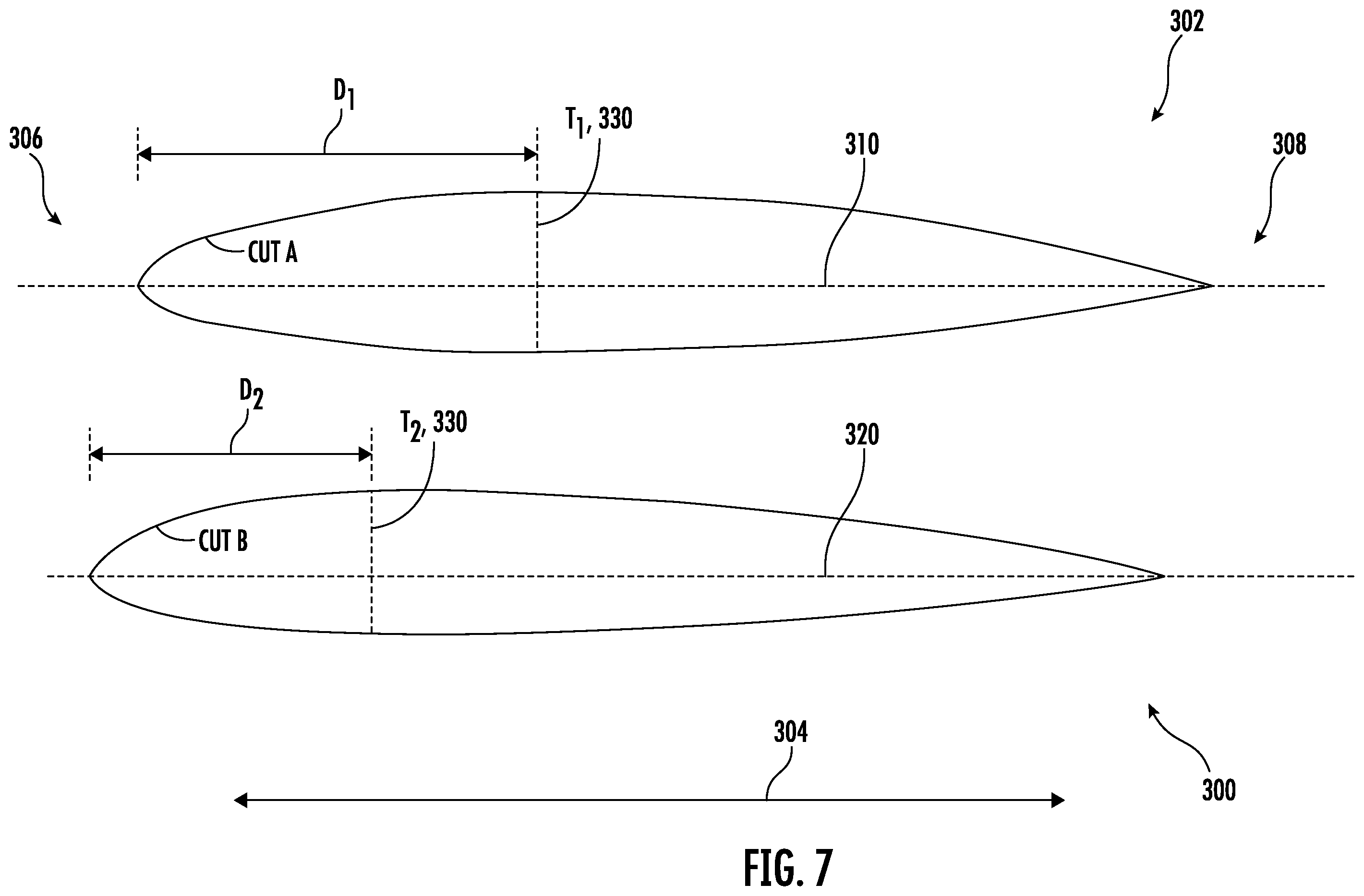 Patent US12448139 Figure 6 – Open rotor pylon fairing