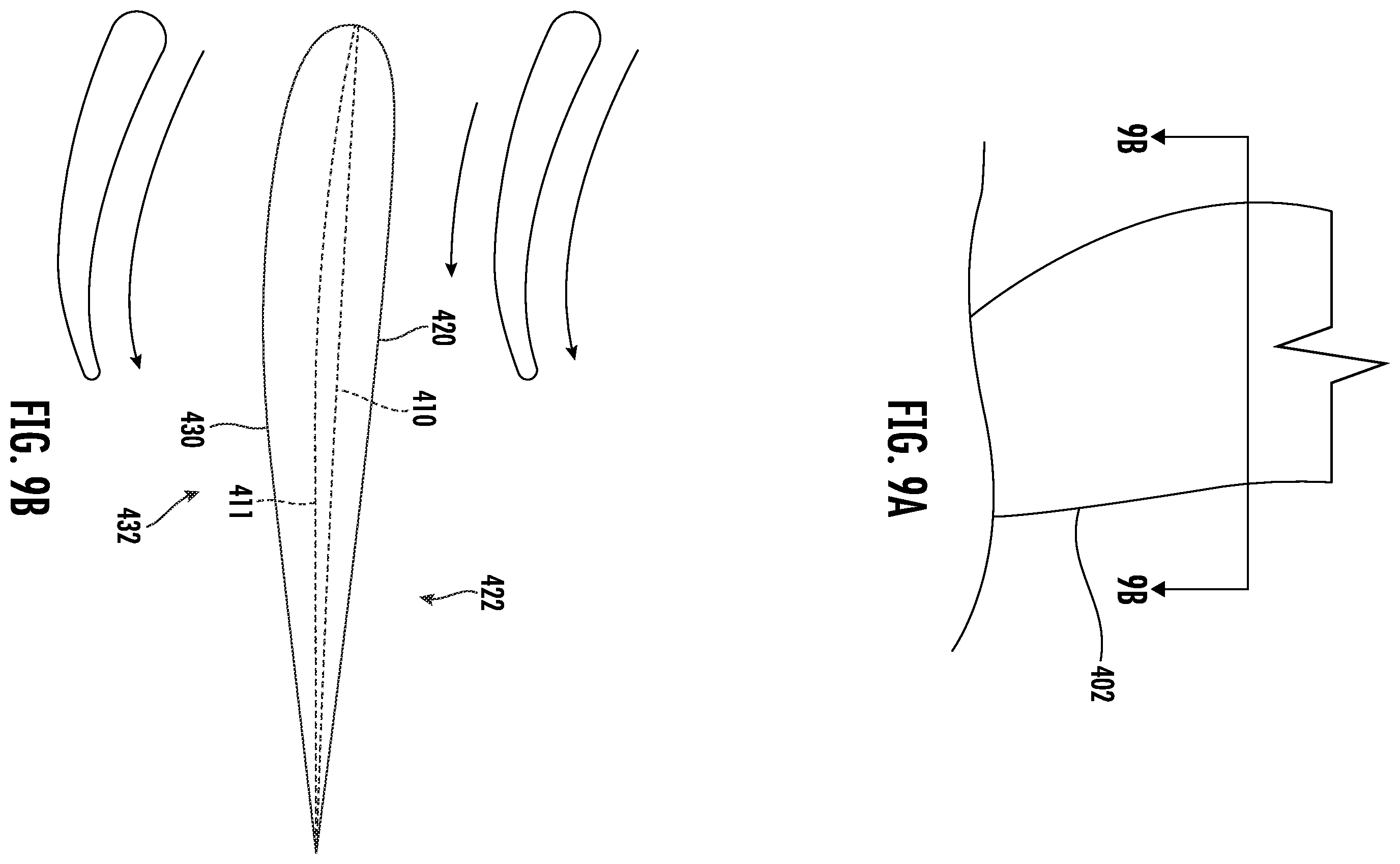 Patent US12448139 Figure 8 – Open rotor pylon fairing