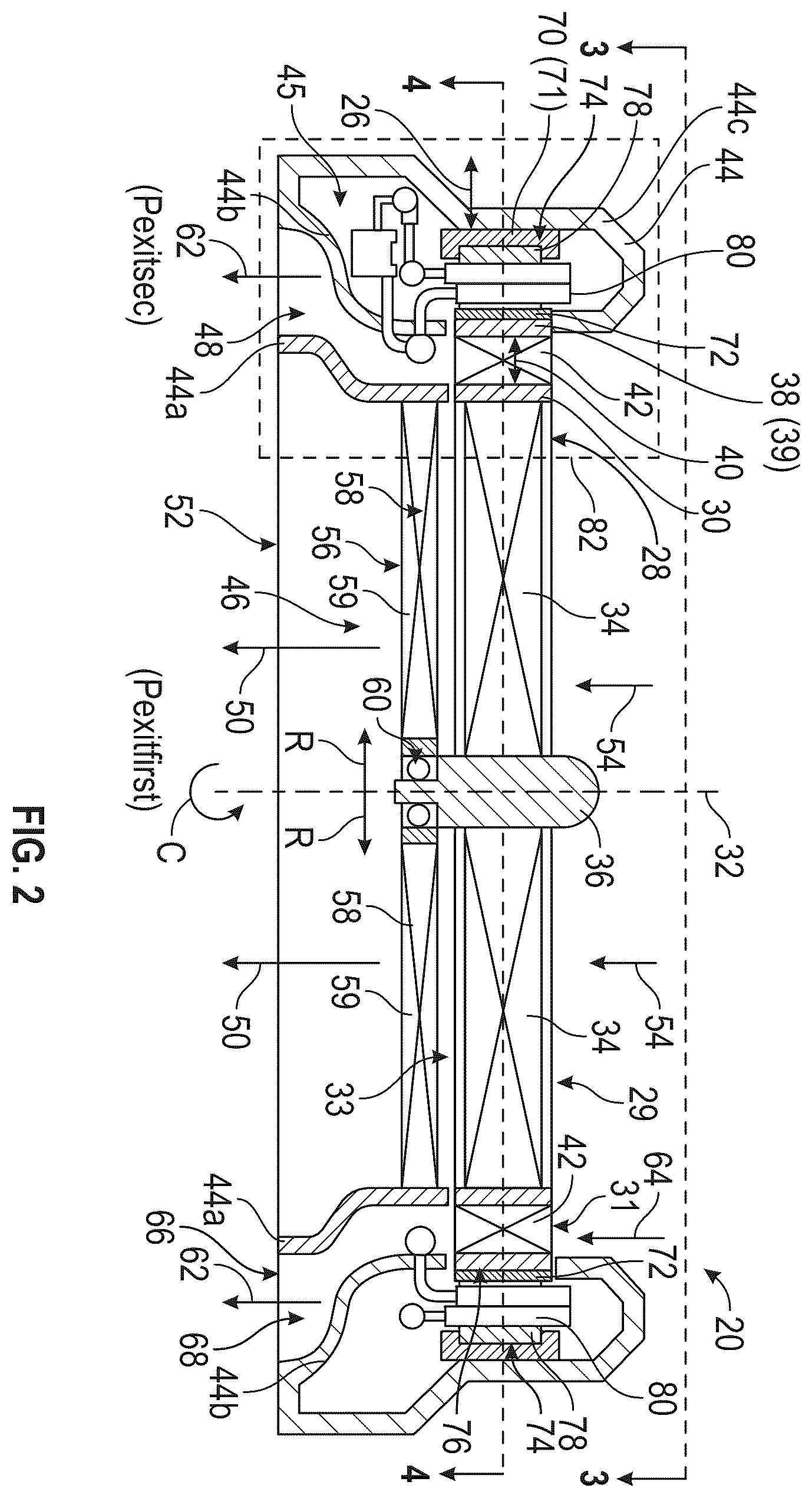 Patent US12448142 Figure 2 – Electric propulsion system for a flight vehicle