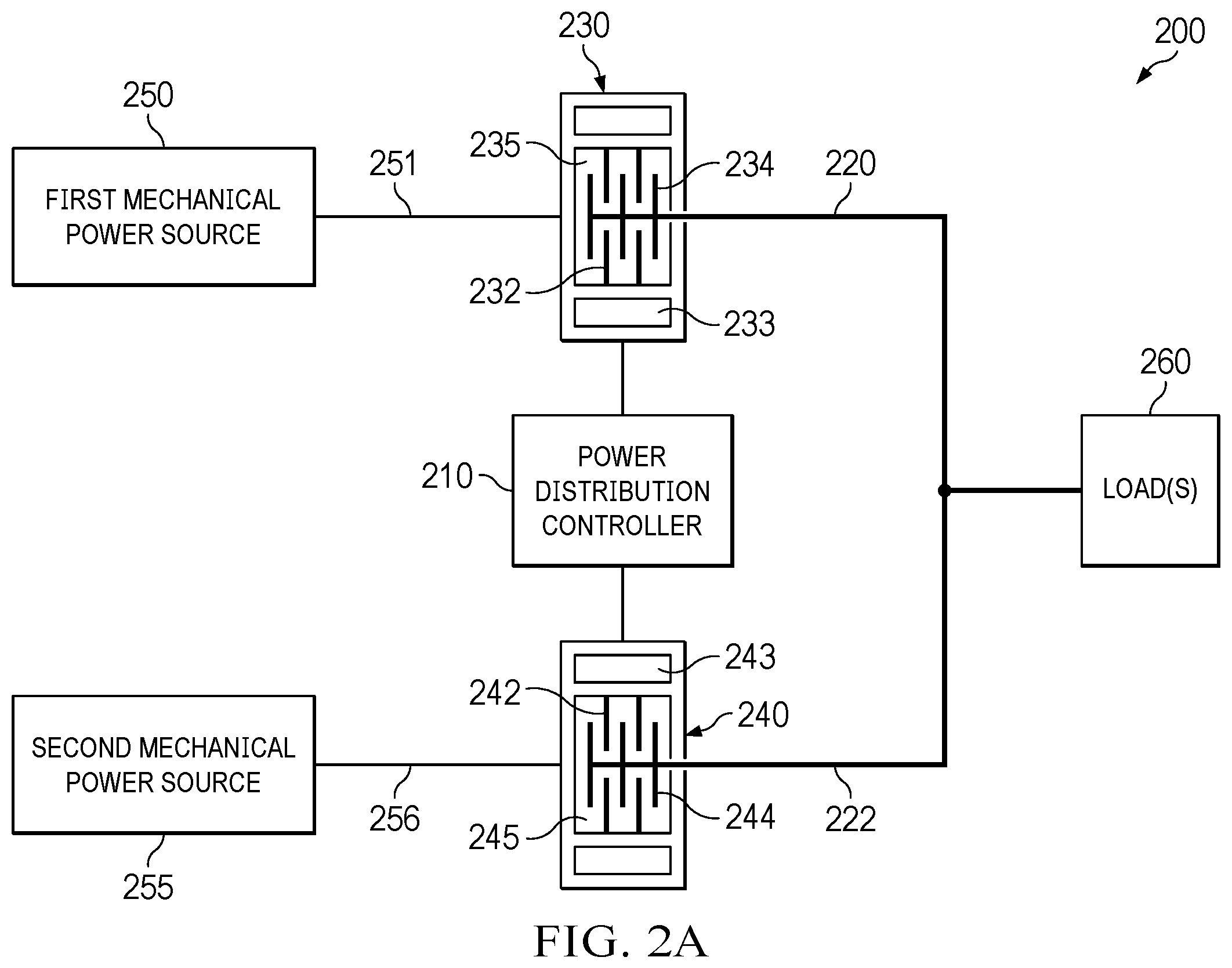 Patent US12448143 Figure 2 – Magnetorheological (MR) clutches for hybrid drivetrain power distribution