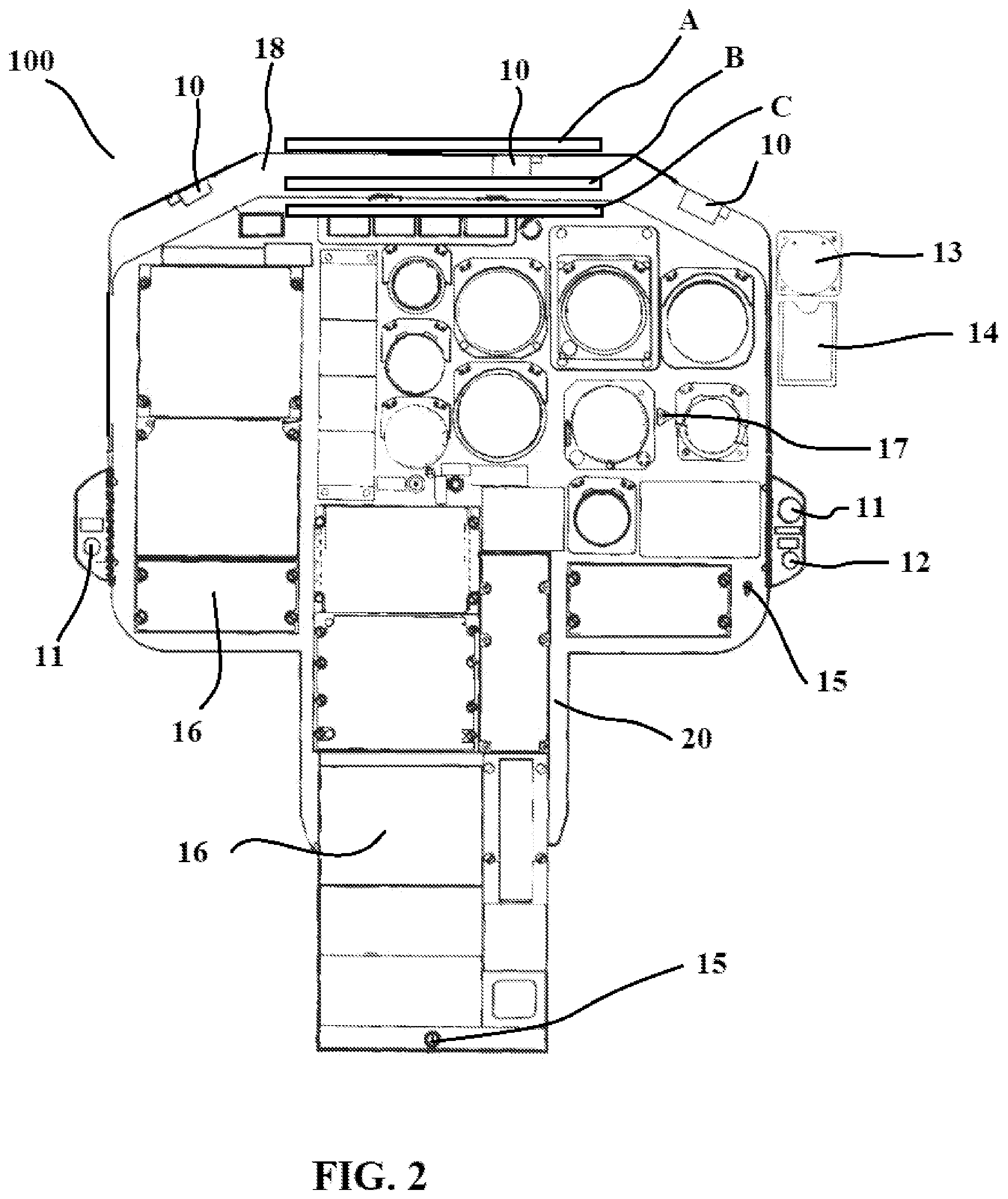 Patent US12448146 Figure 2 – Apparatus and method for cockpit depiction of obstacle location