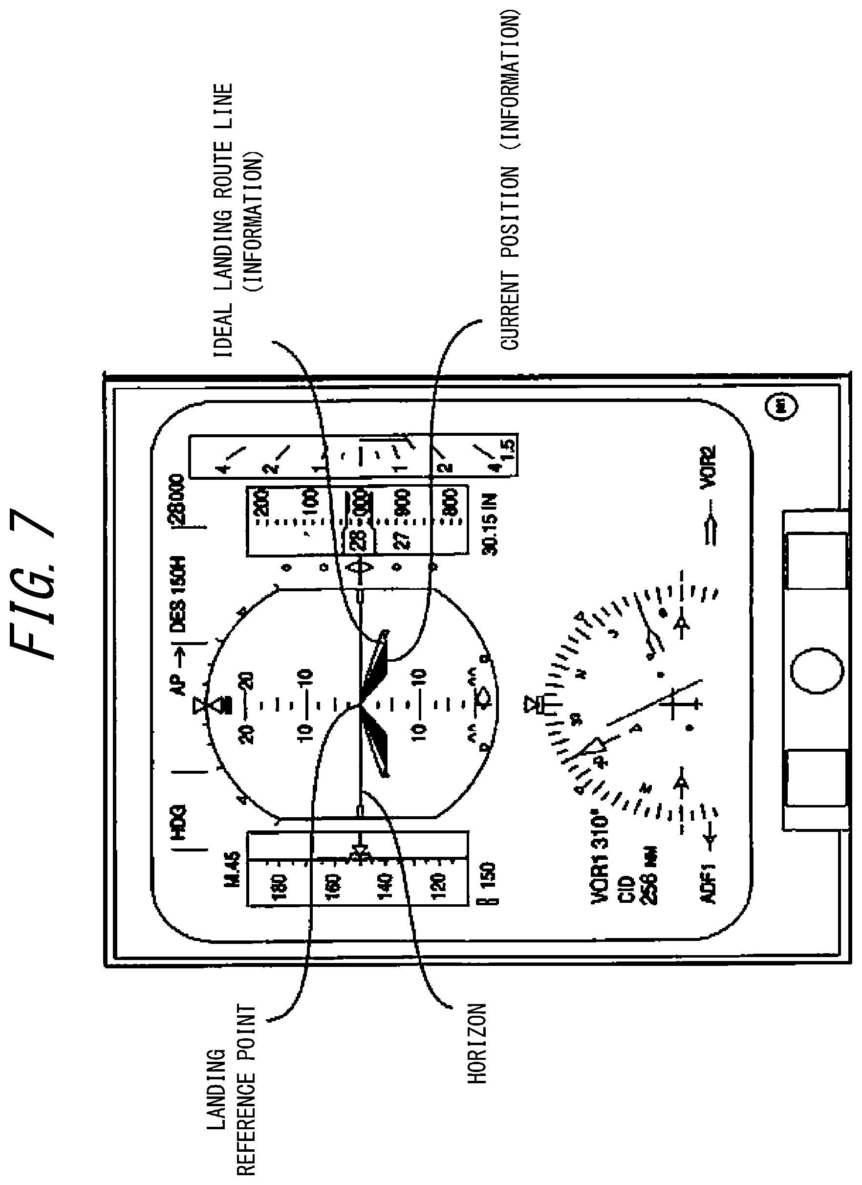 Patent US12448147 Figure 7 – Aircraft landing guidance support system and aircraft landing integrated support system including the same