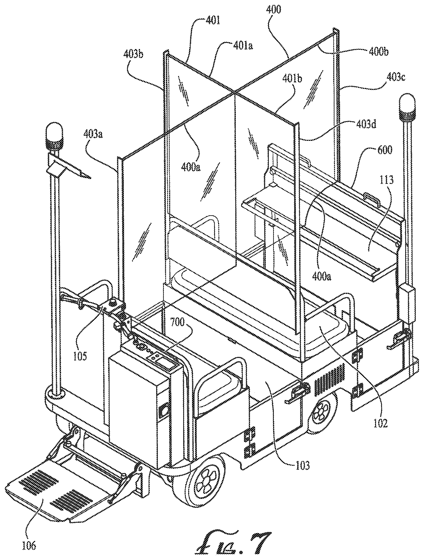 Patent US12448150 Figure 6 – Terminal transport vehicle