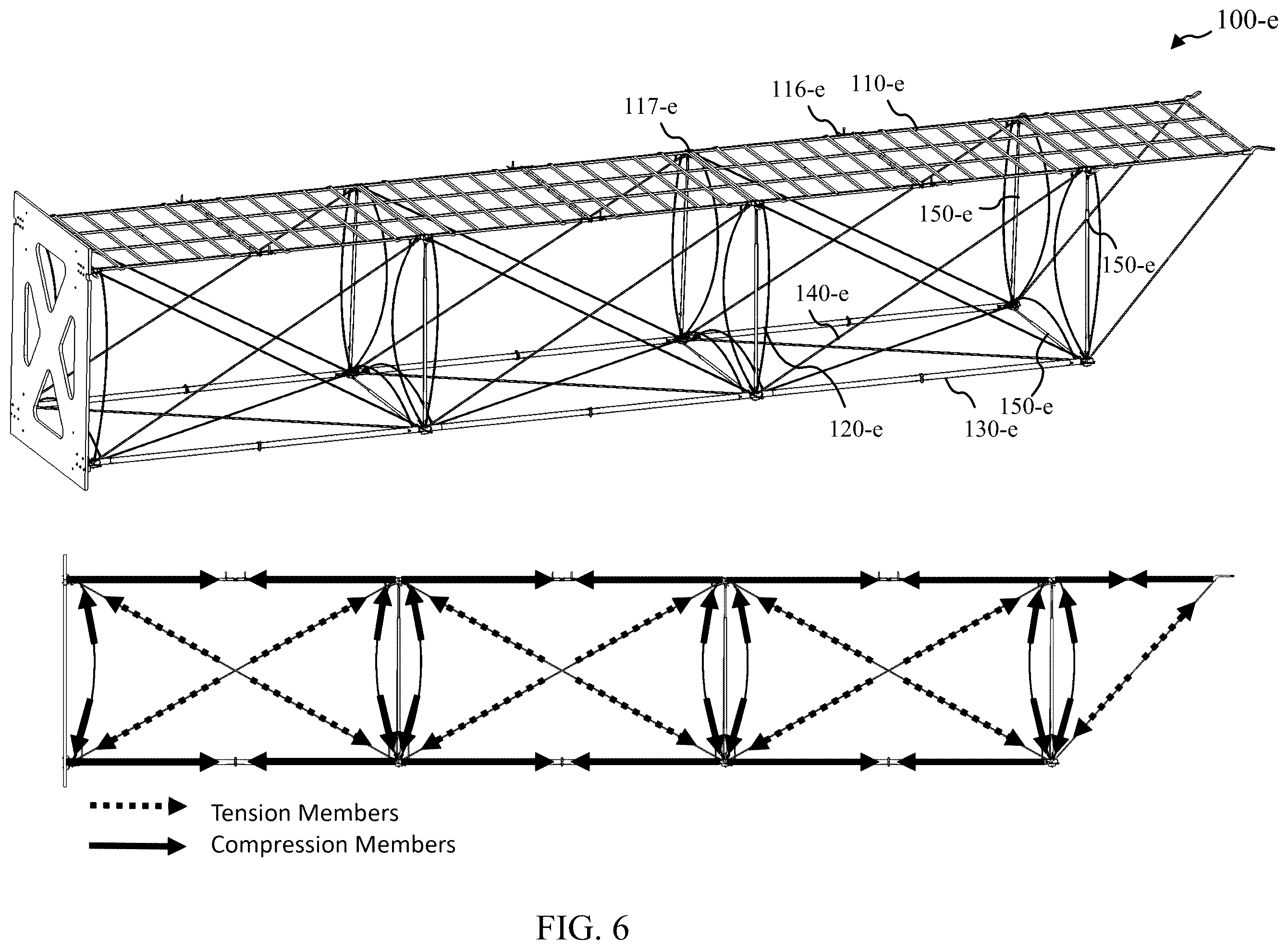 Patent US12448153 Figure 14 – Rigid articulated batten integrated truss devices, systems, and methods