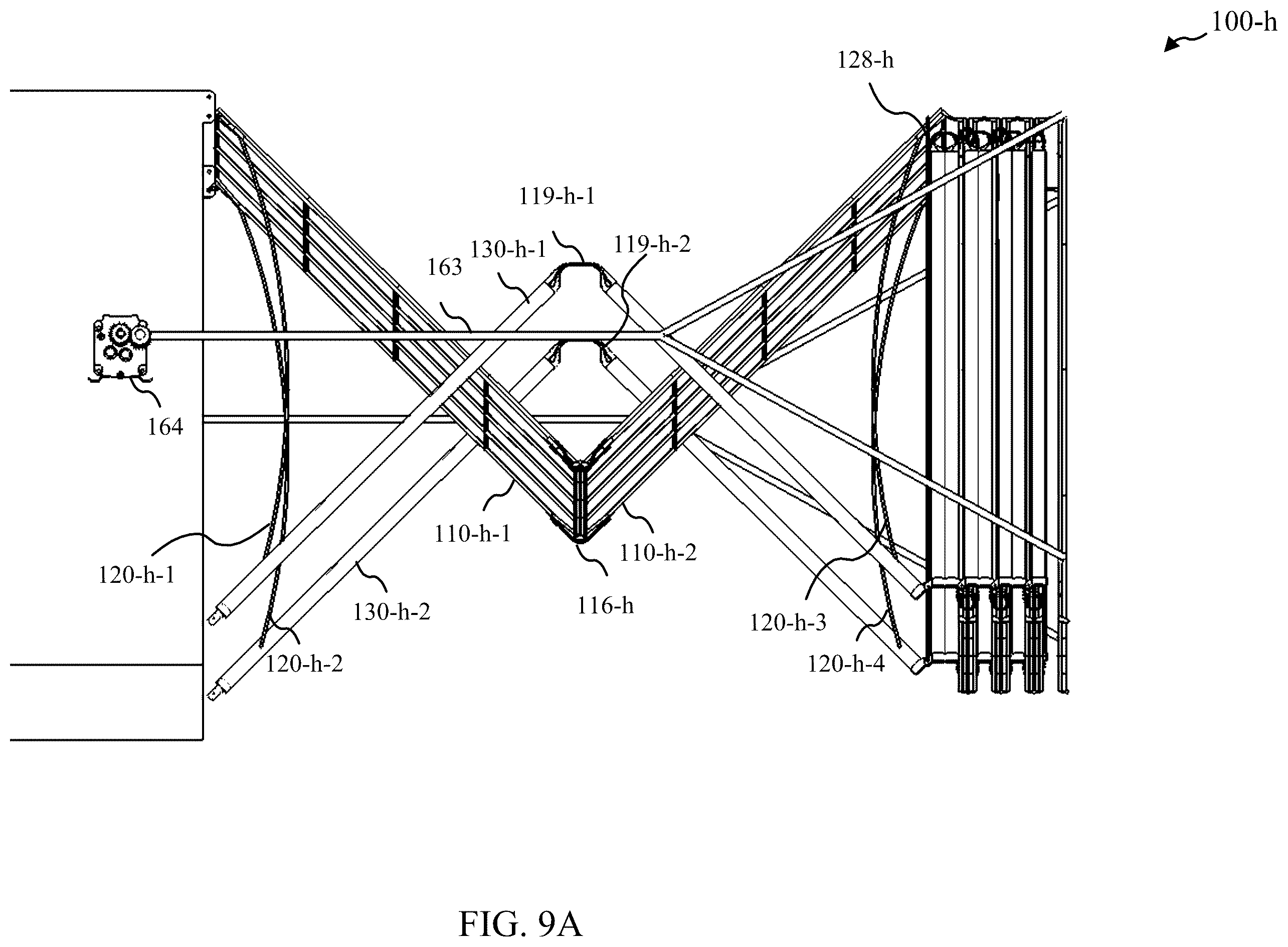 Patent US12448153 Figure 17 – Rigid articulated batten integrated truss devices, systems, and methods