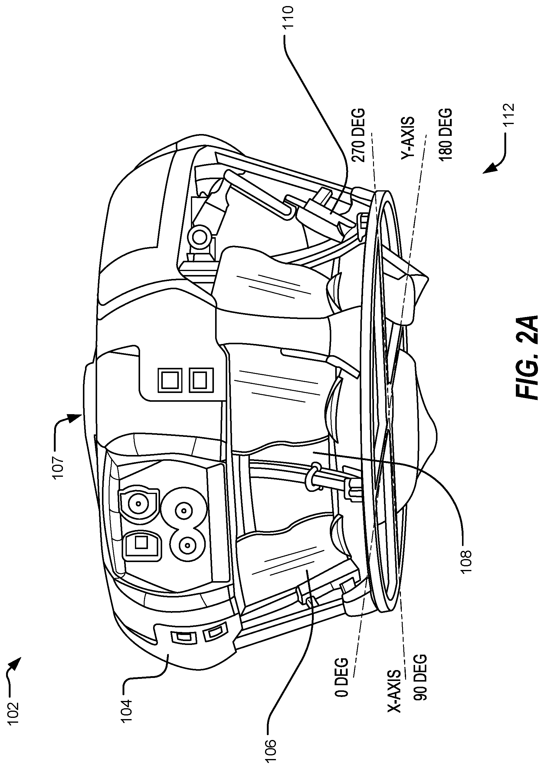 Patent US12448158 Figure 2 – Unmanned vehicle with multiple transportation modes