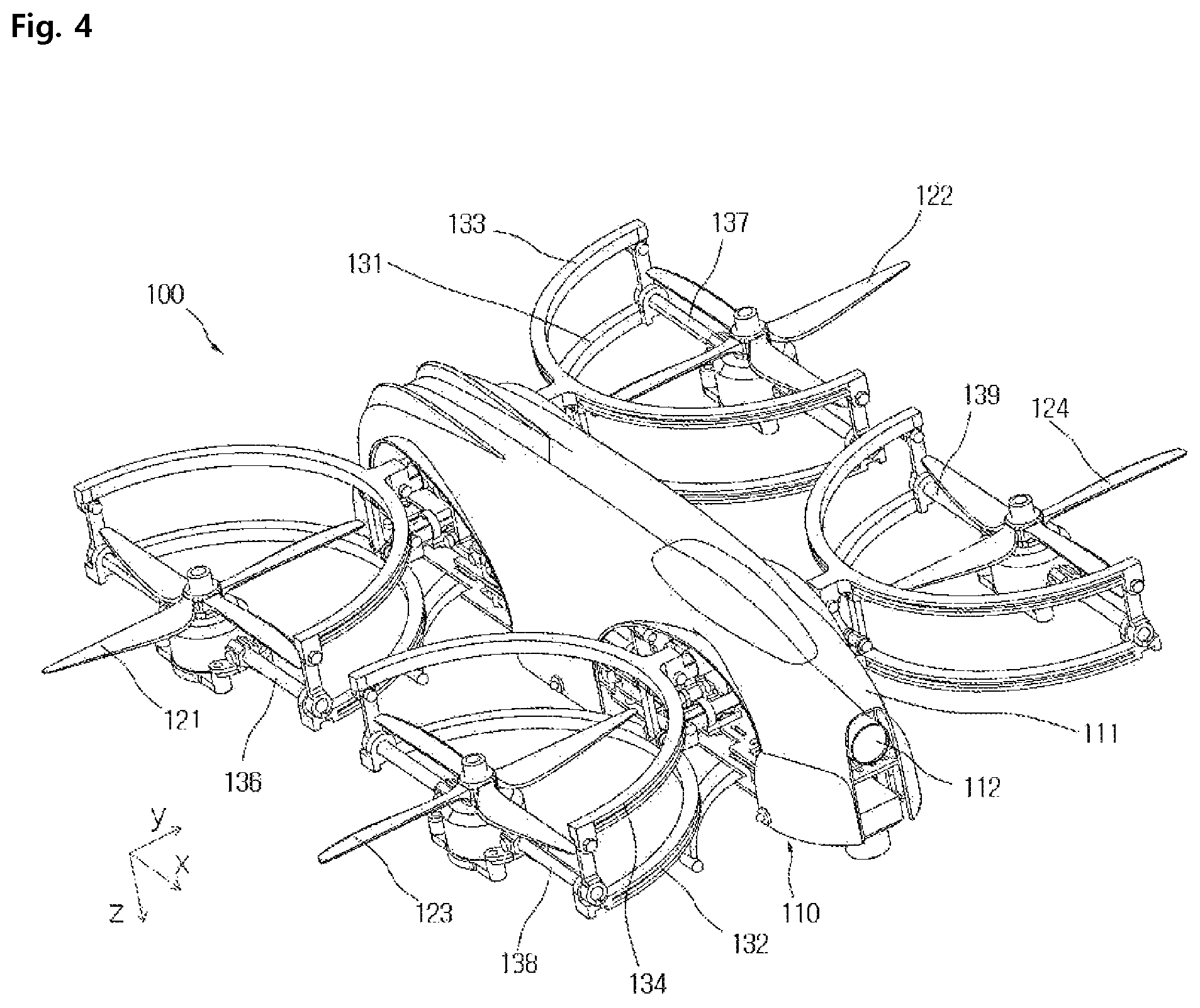 Patent US12448159 Figure 3 – Drone