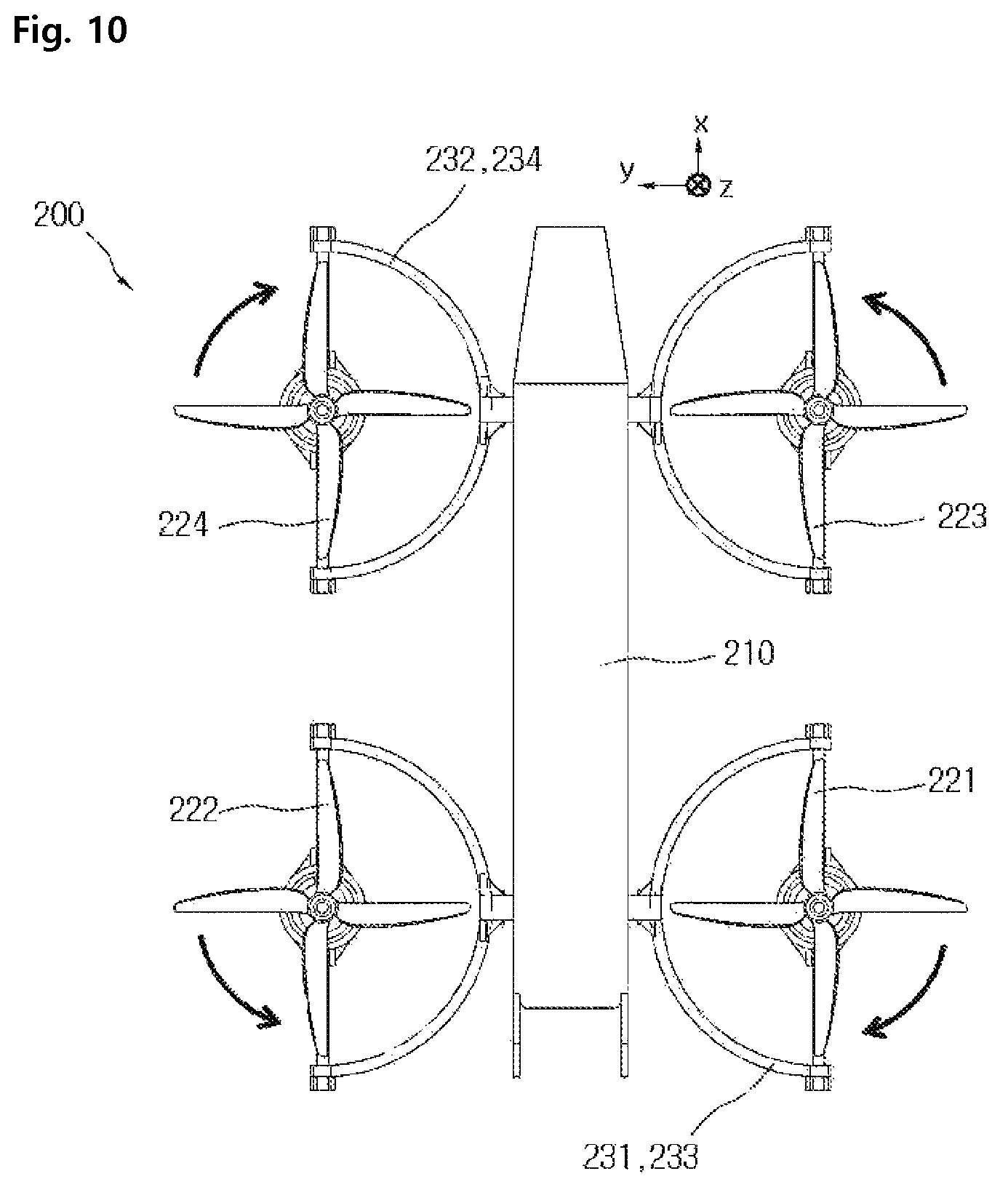Patent US12448159 Figure 9 – Drone