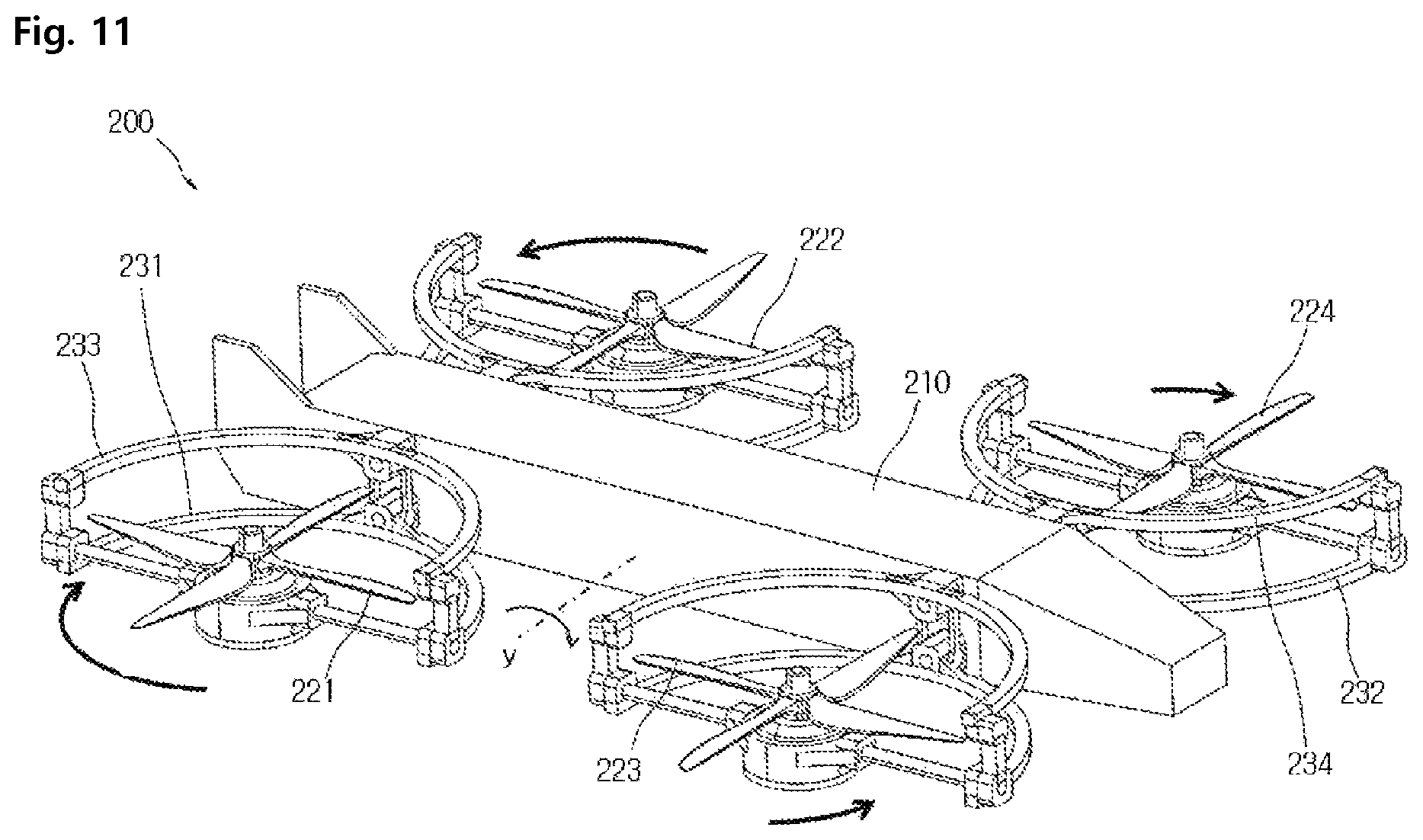 Patent US12448159 Figure 10 – Drone