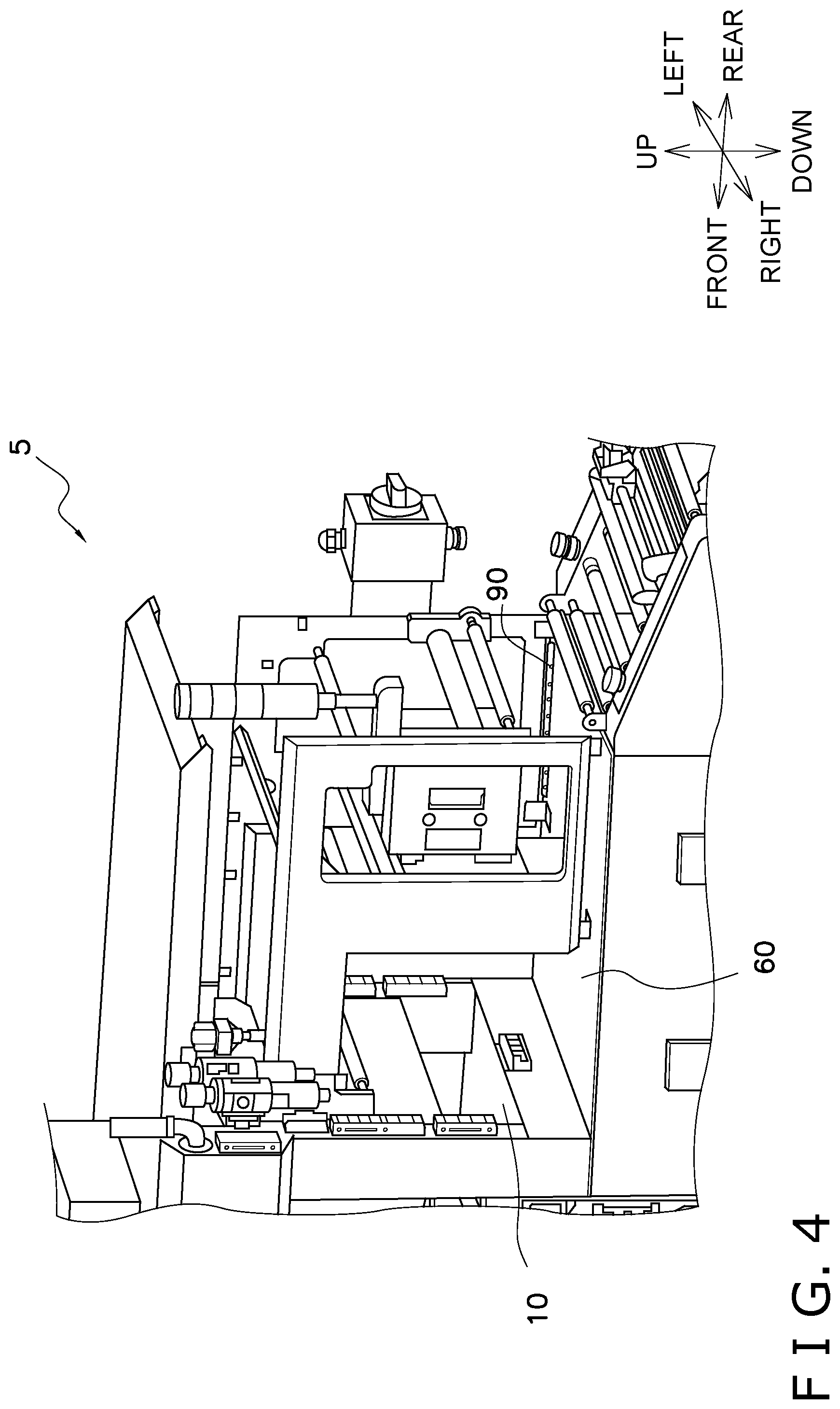 Patent US12448161 Figure 4 – Bagmaking and packaging apparatus