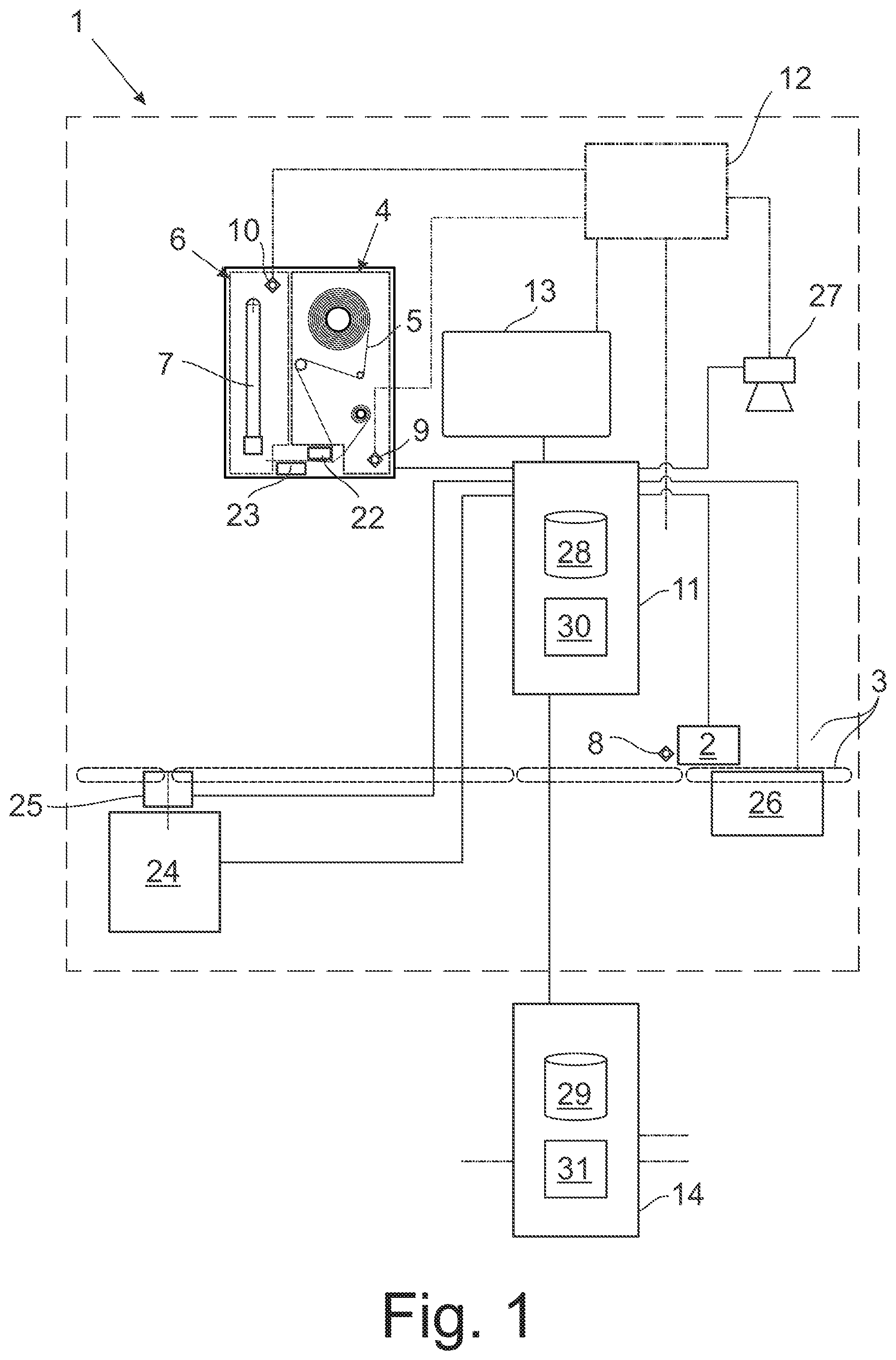Patent US12448167 Figure 1 – Method for operating a labelling system