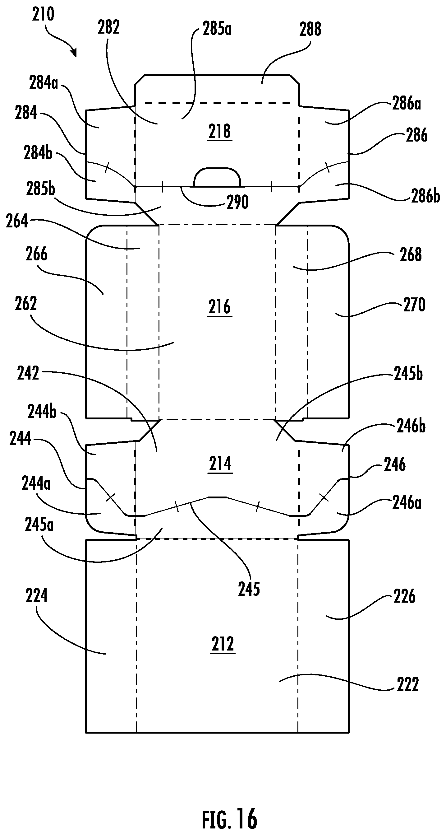 Patent US12448170 Figure 15 – Retail ready packages for multi-sided products