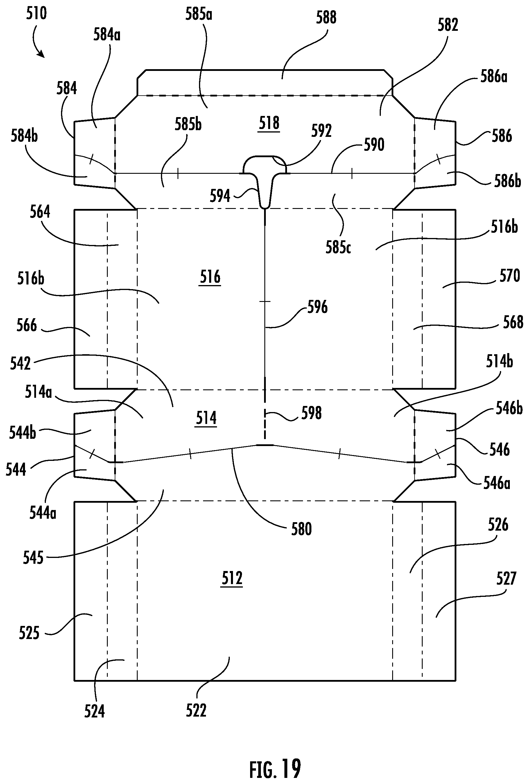Patent US12448170 Figure 18 – Retail ready packages for multi-sided products