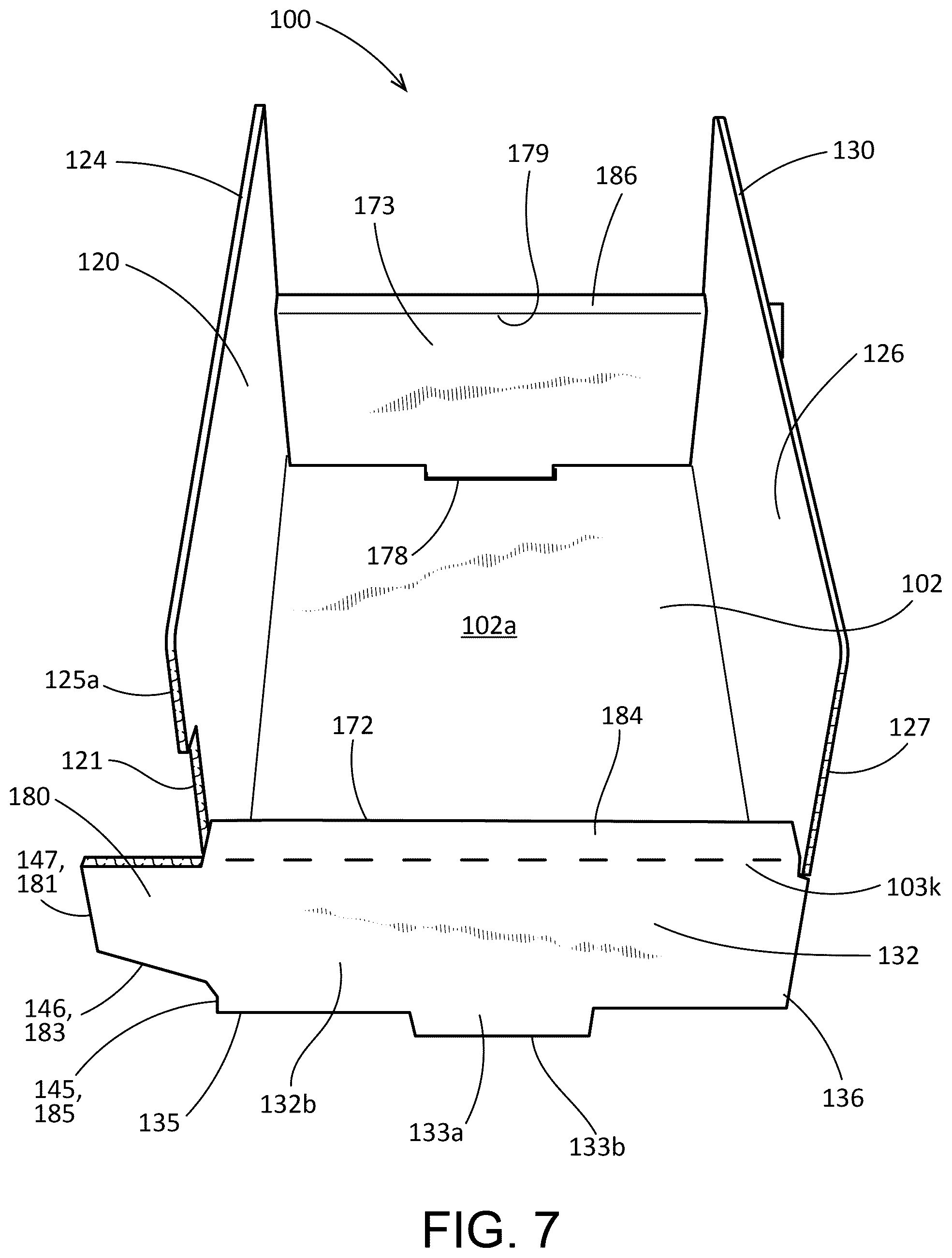 Patent US12448171 Figure 8 – Tray and method therefor