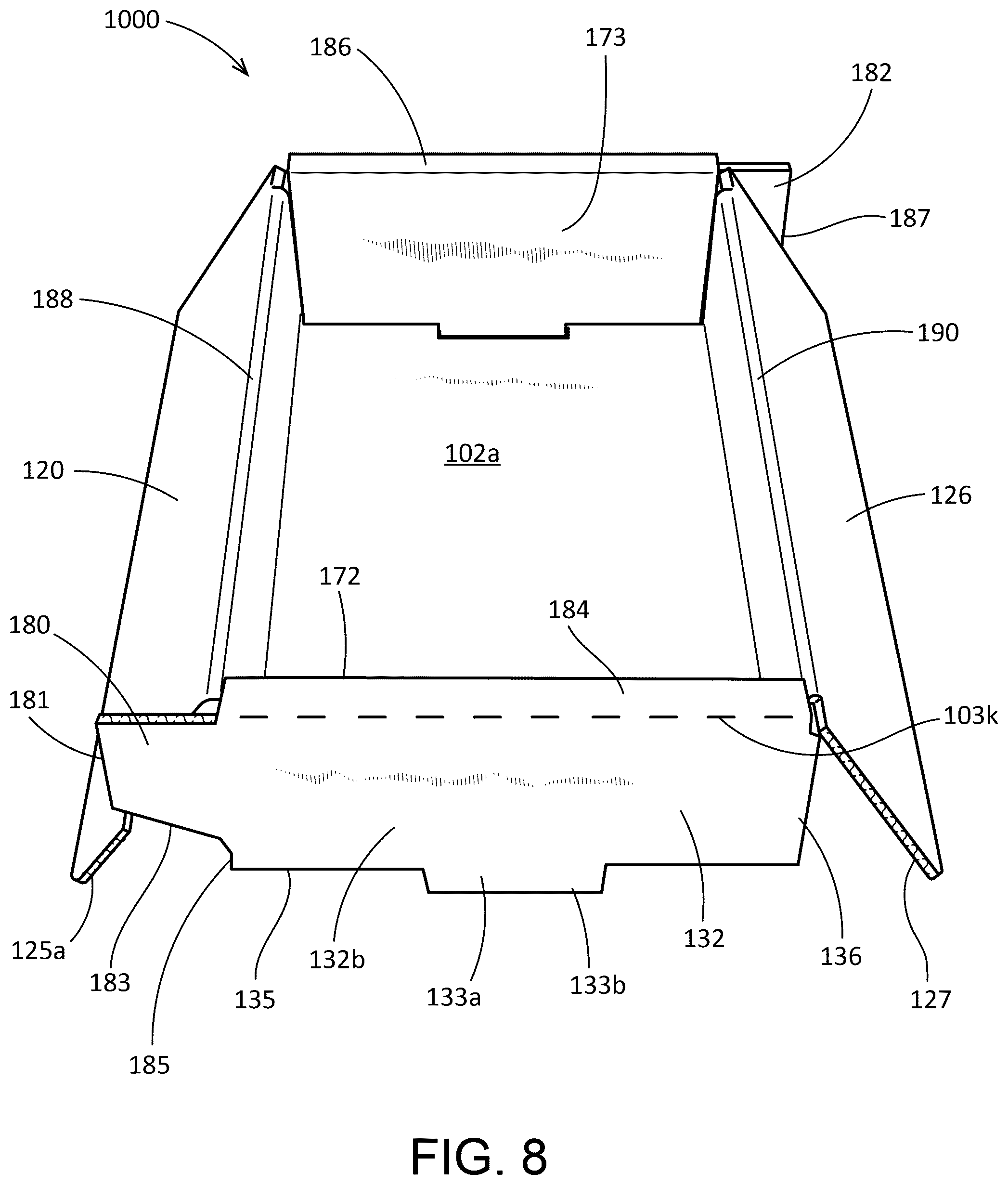 Patent US12448171 Figure 9 – Tray and method therefor