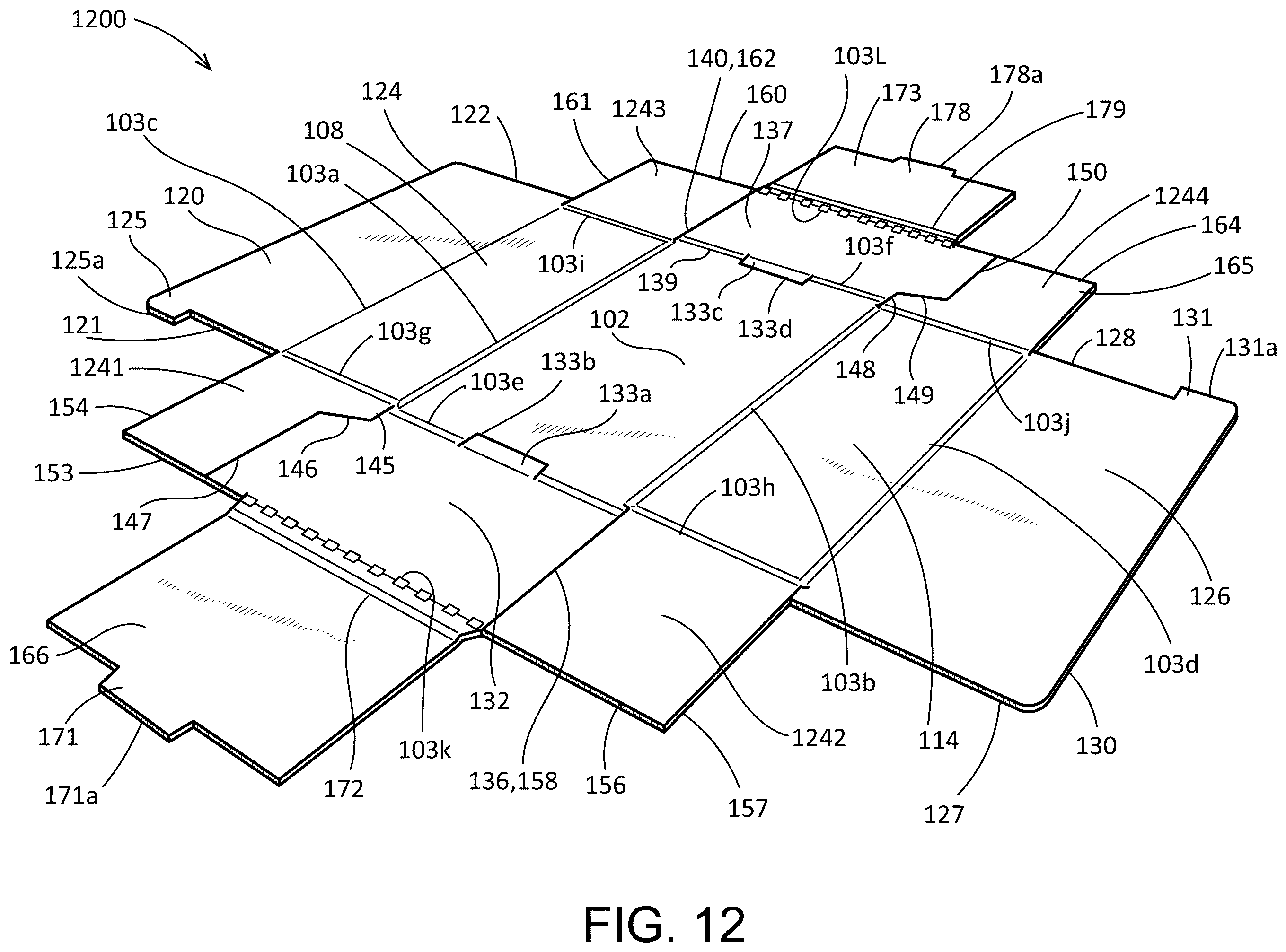 Patent US12448171 Figure 13 – Tray and method therefor