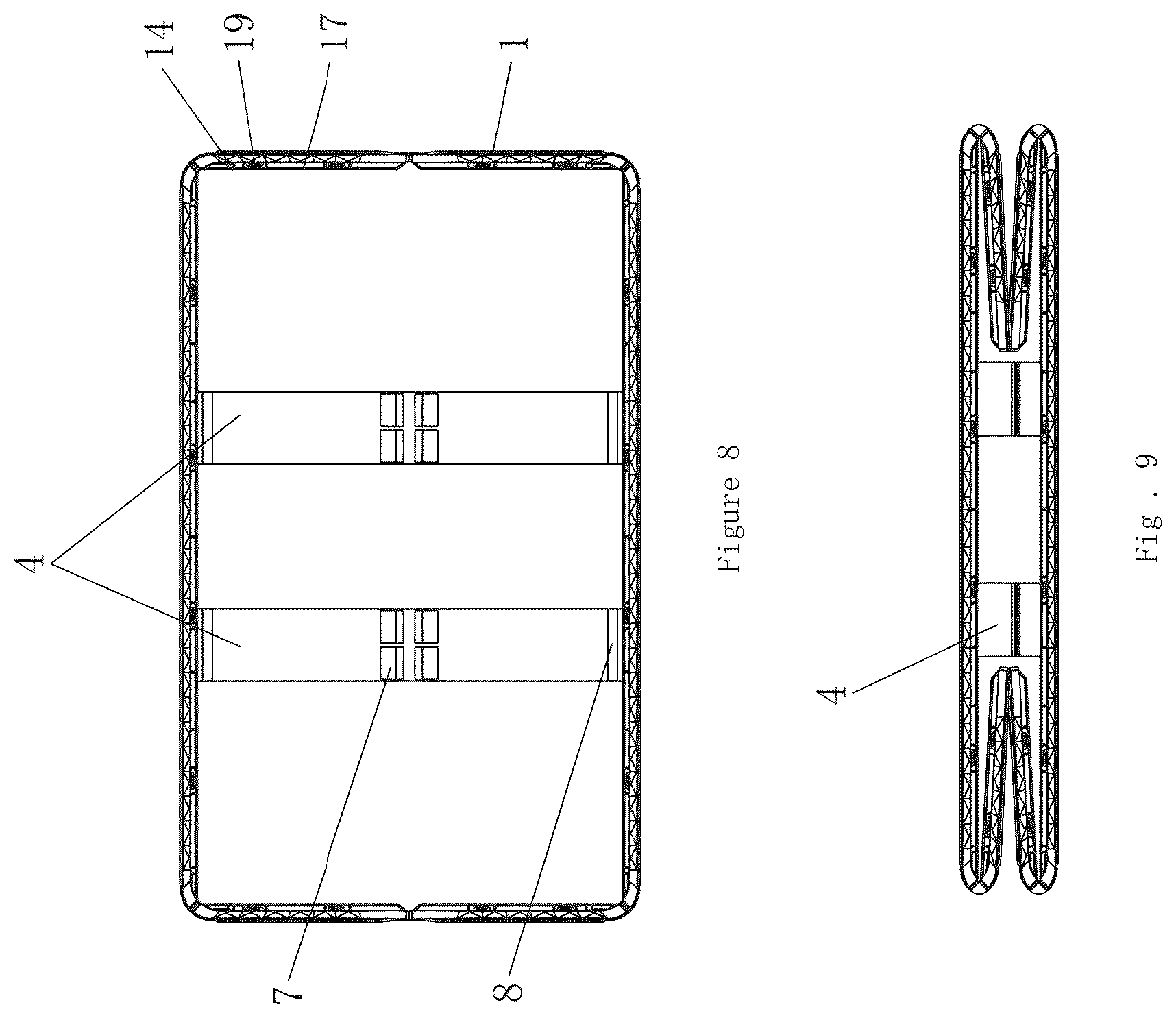 Patent US12448174 Figure 5 – Foldable storage box