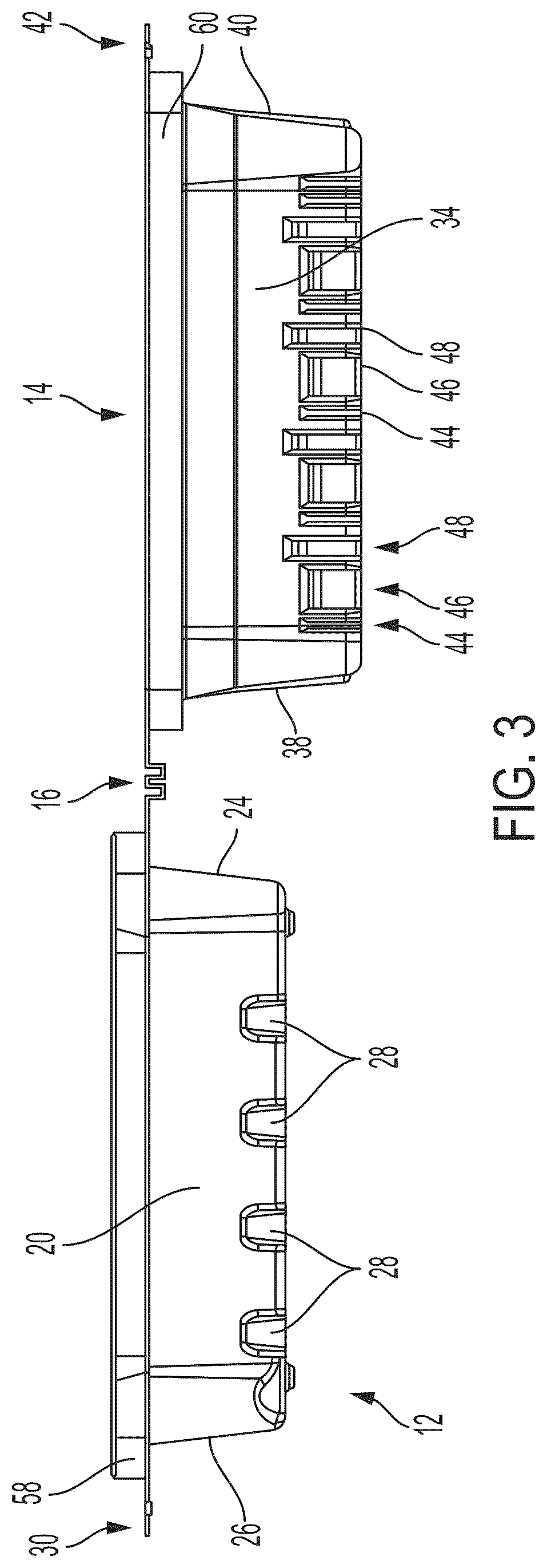 Patent US12448177 Figure 3 – Packaging for plates