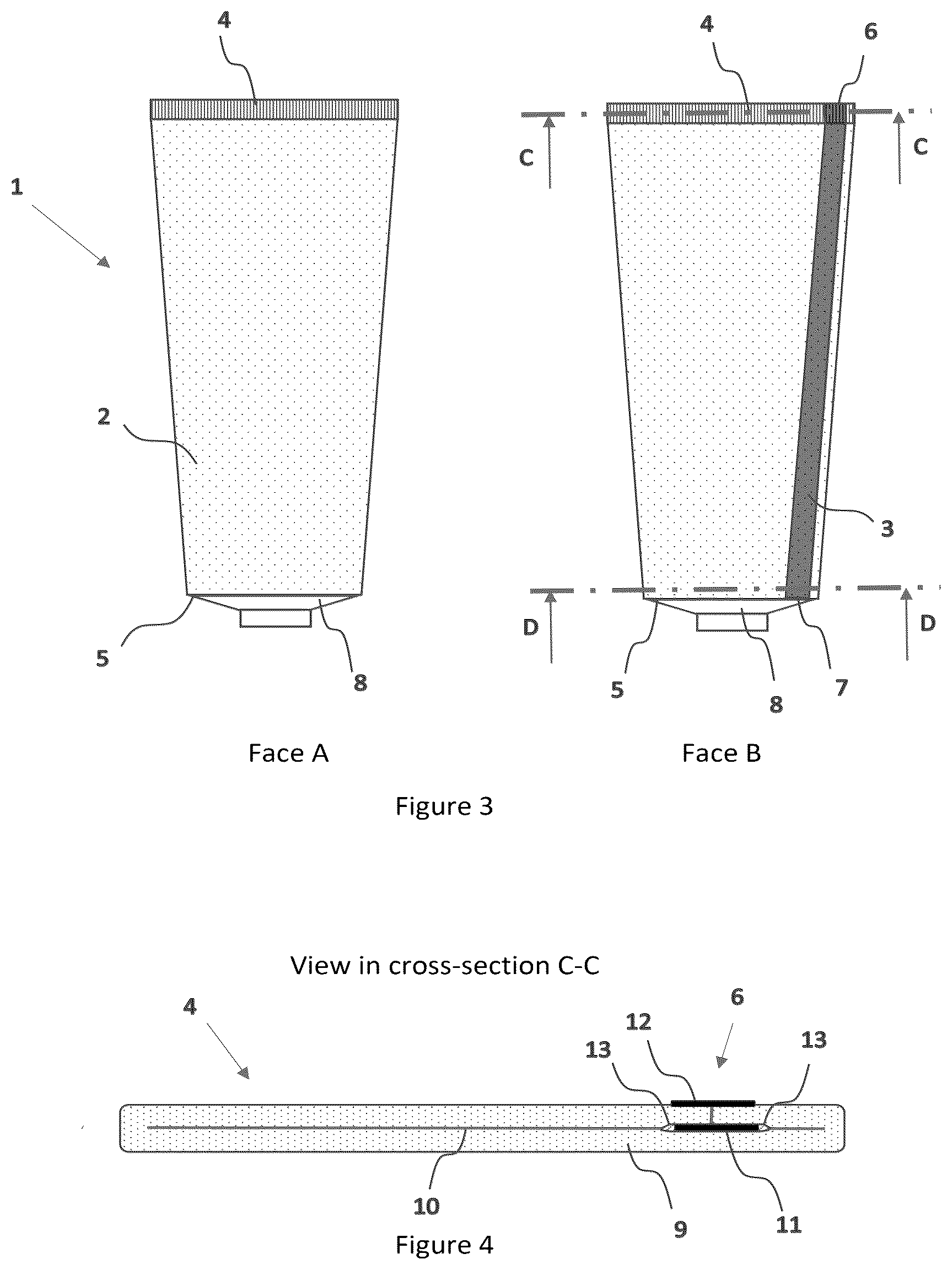 Patent US12448179 Figure 2 – Tubular body for forming a packaging and packaging therewith