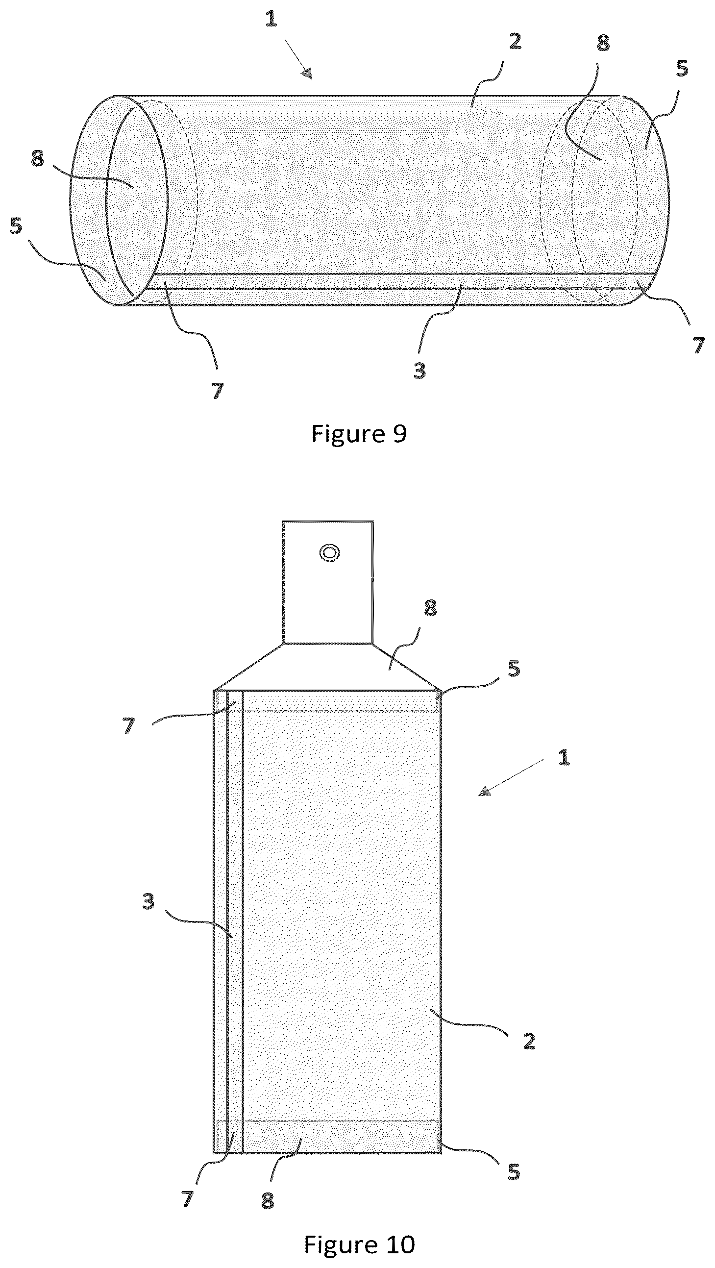 Patent US12448179 Figure 5 – Tubular body for forming a packaging and packaging therewith